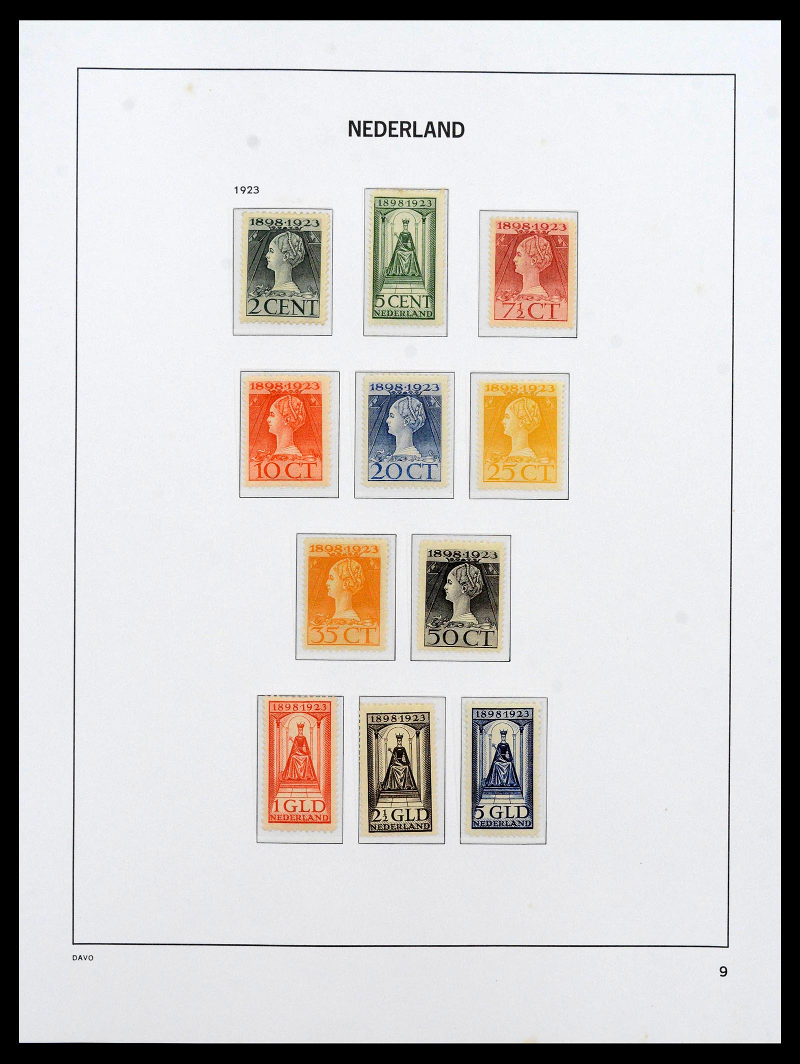 39035 0009 - Postzegelverzameling 39035 Nederland 1852-1968.
