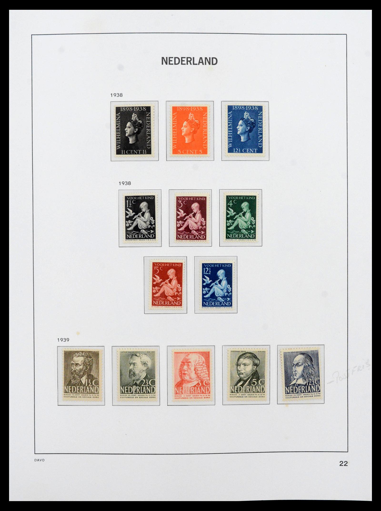 39035 0022 - Postzegelverzameling 39035 Nederland 1852-1968.