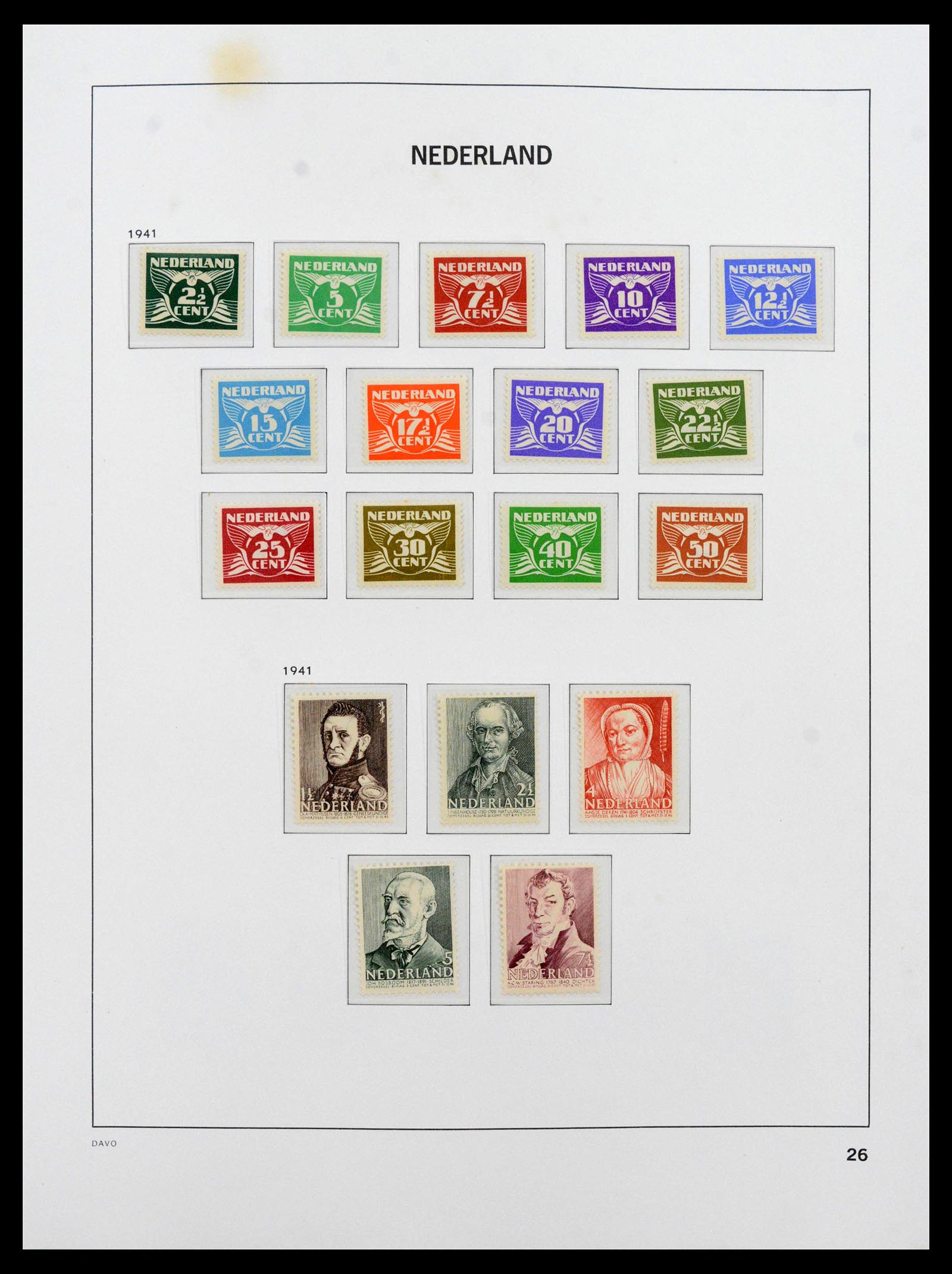 39035 0026 - Stamp collection 39035 Netherlands 1852-1968.