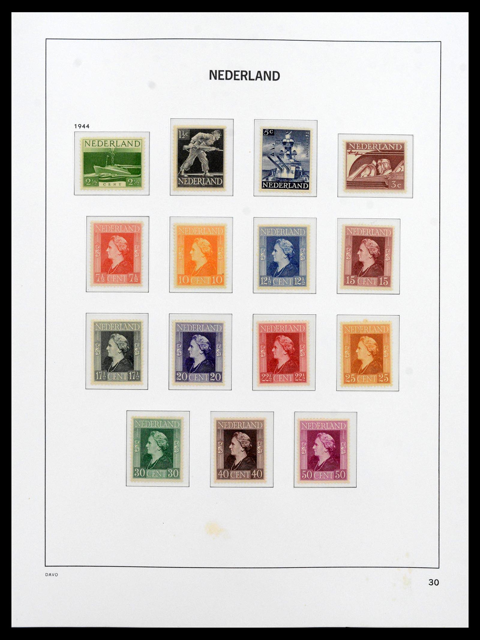 39035 0029 - Postzegelverzameling 39035 Nederland 1852-1968.