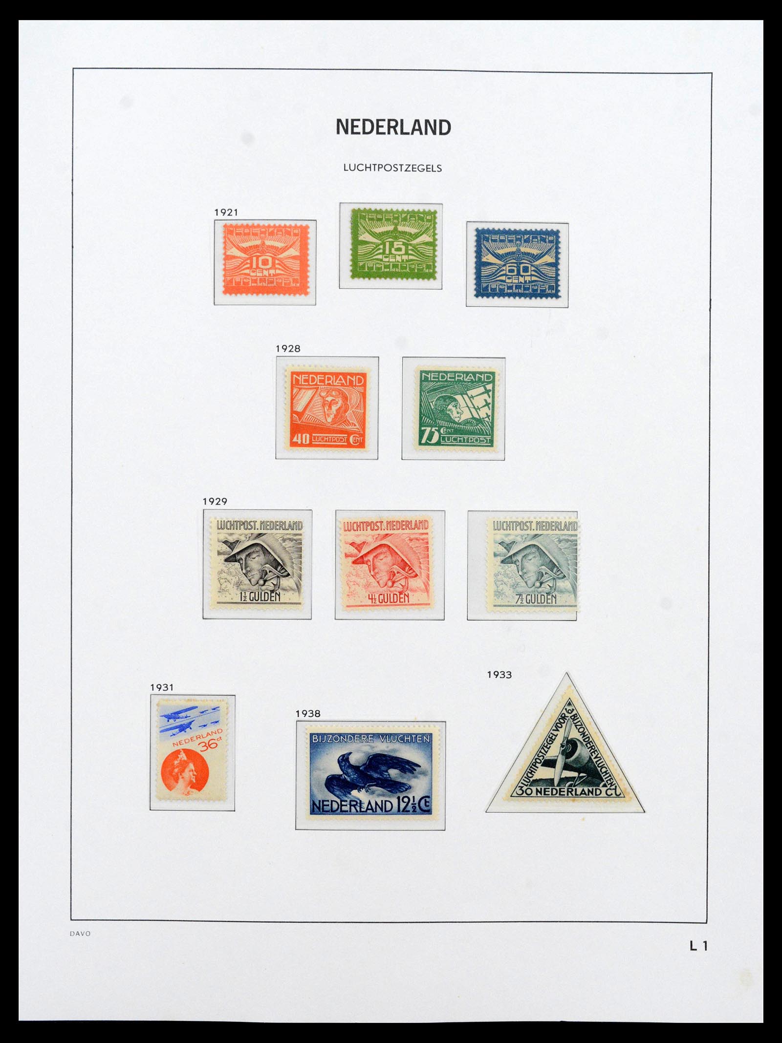 39035 0030 - Postzegelverzameling 39035 Nederland 1852-1968.