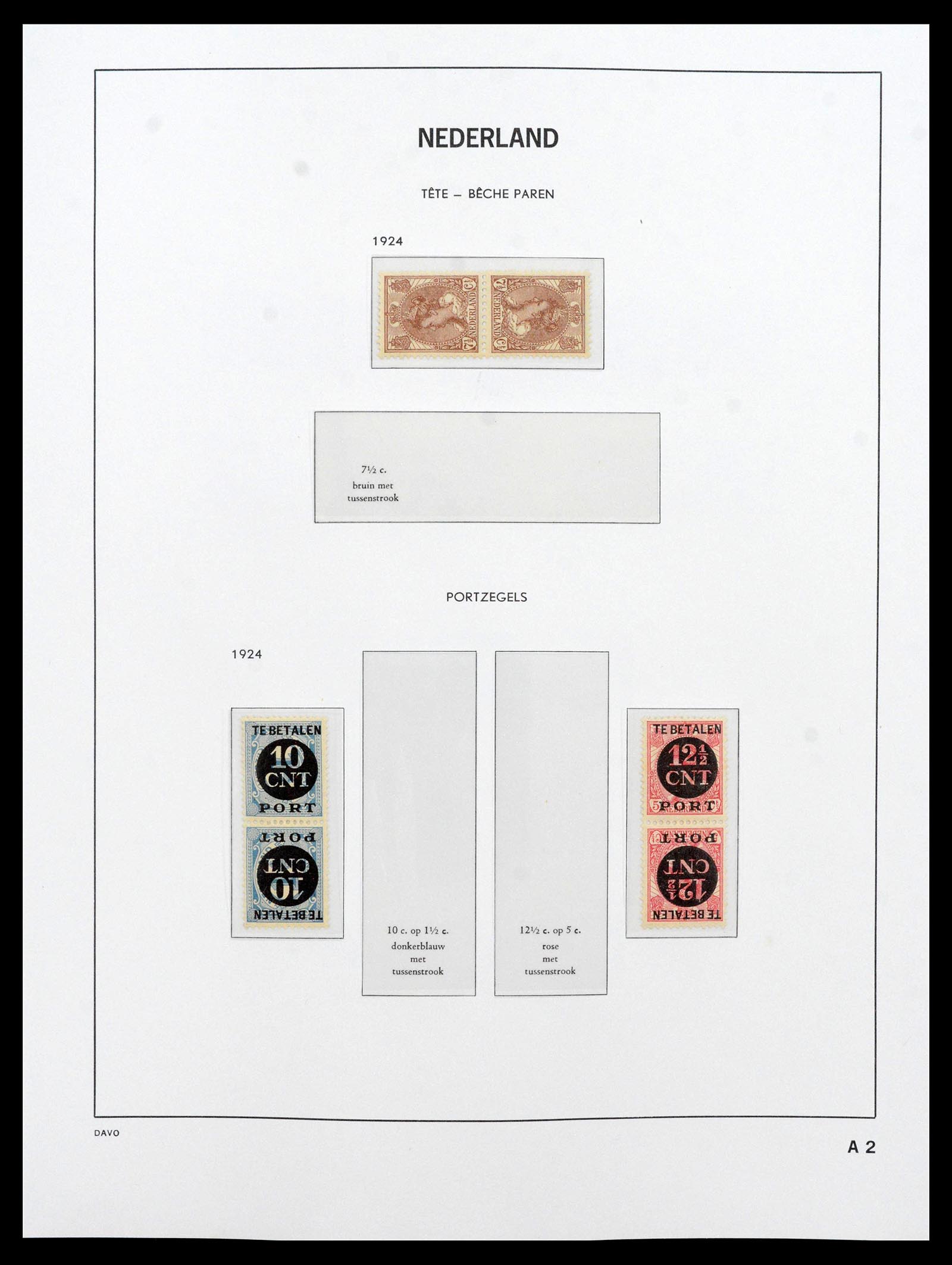 39035 0033 - Postzegelverzameling 39035 Nederland 1852-1968.