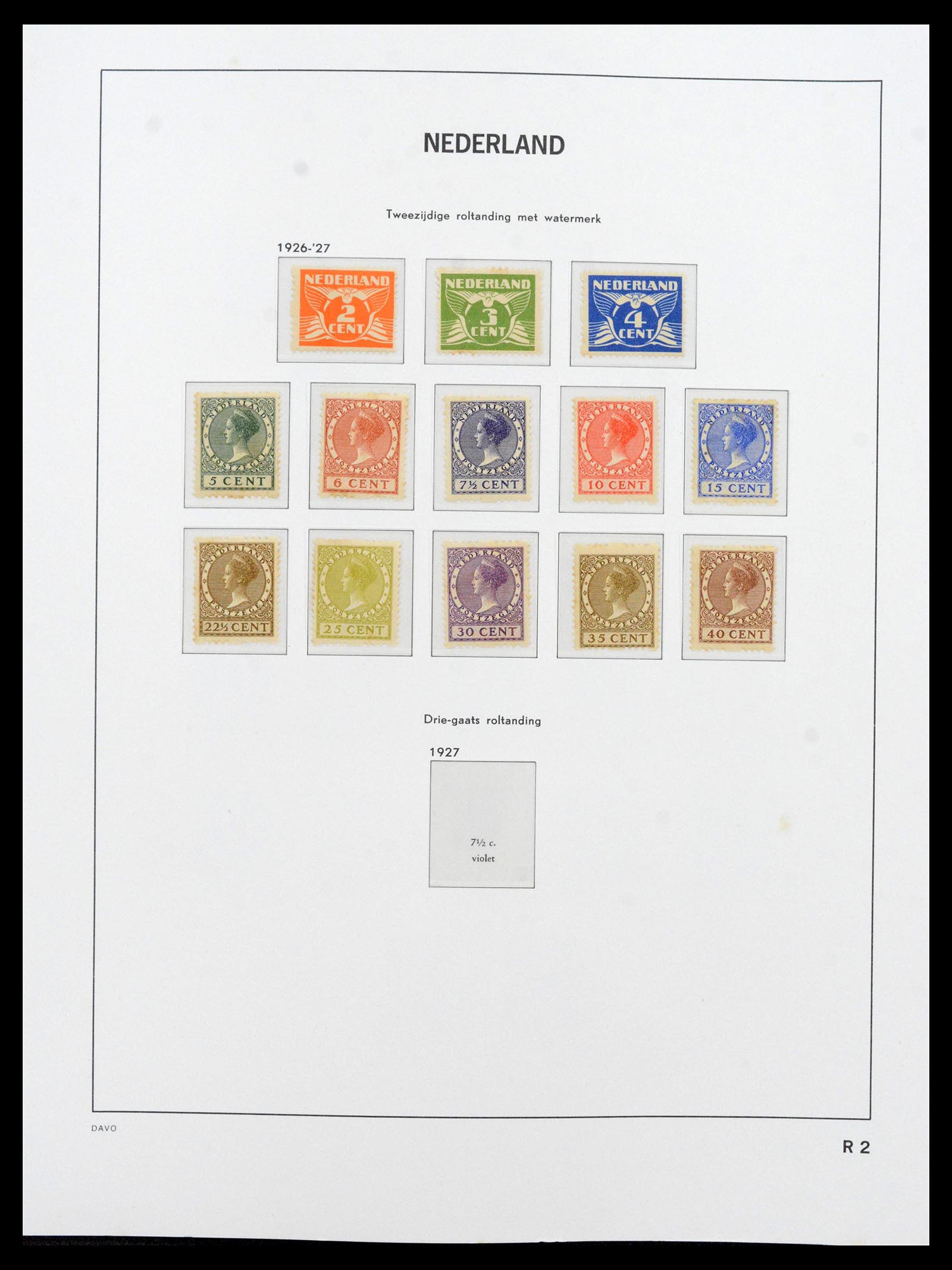 39035 0037 - Postzegelverzameling 39035 Nederland 1852-1968.