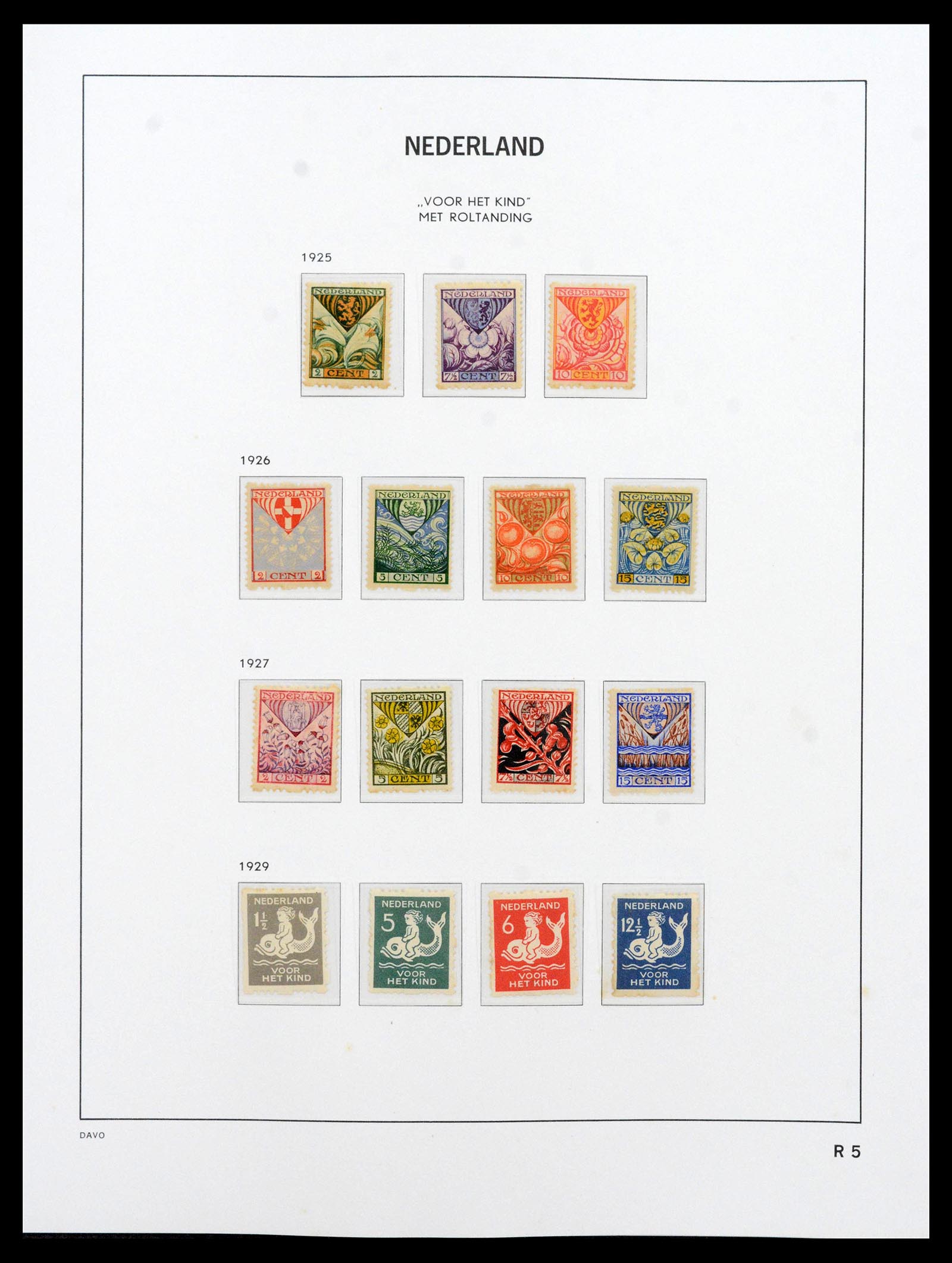 39035 0040 - Postzegelverzameling 39035 Nederland 1852-1968.