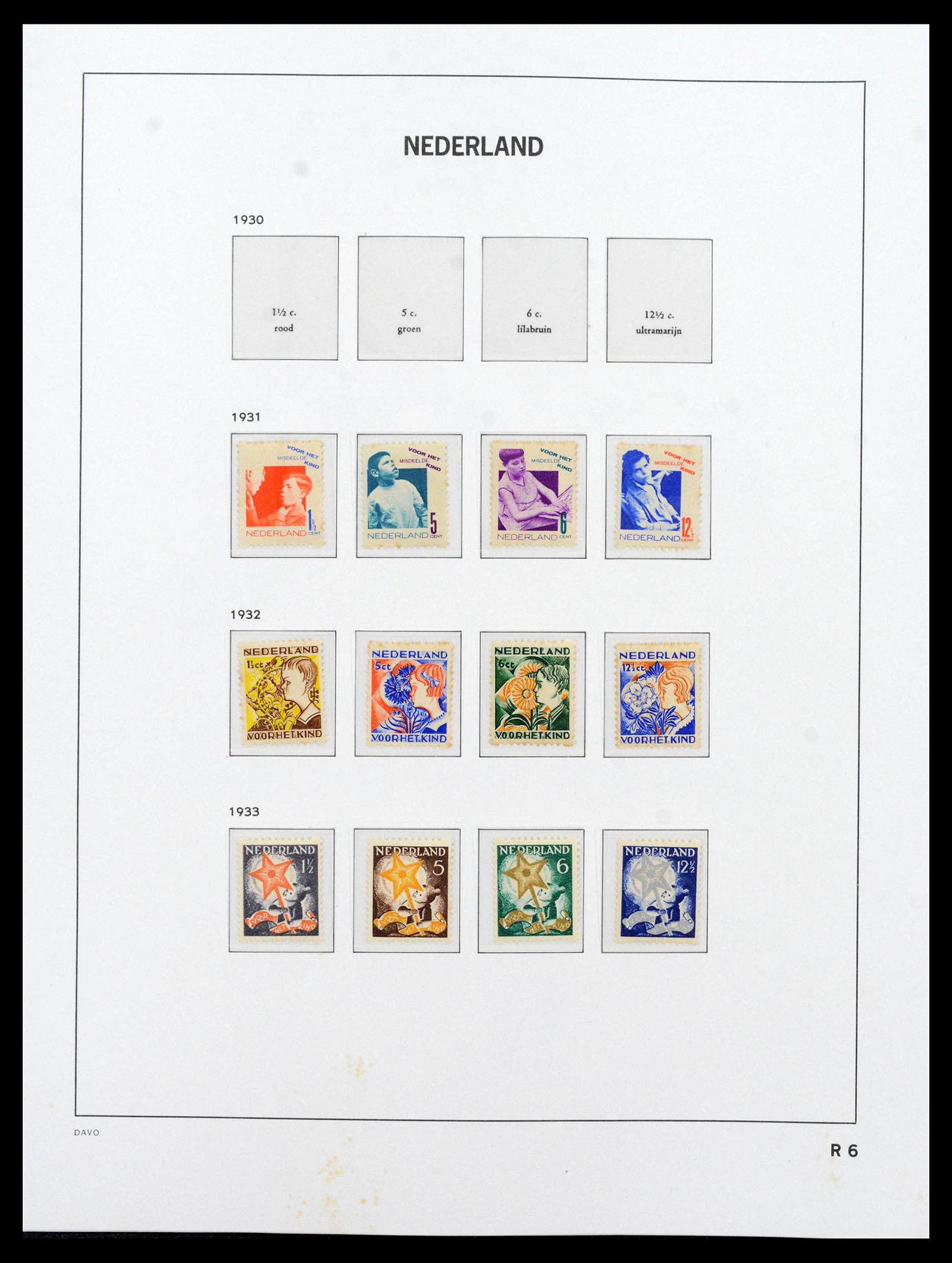39035 0041 - Postzegelverzameling 39035 Nederland 1852-1968.