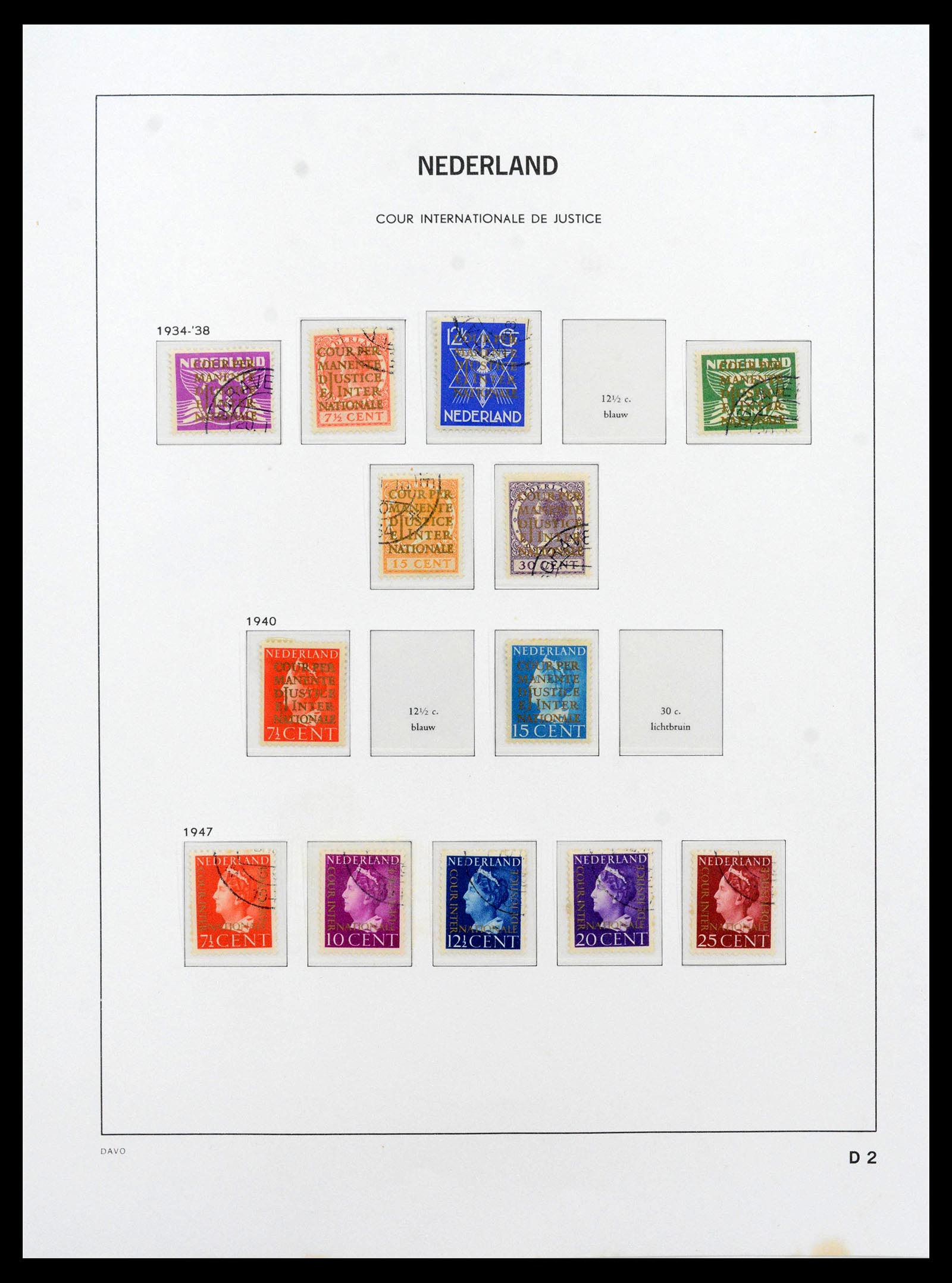 39035 0047 - Postzegelverzameling 39035 Nederland 1852-1968.