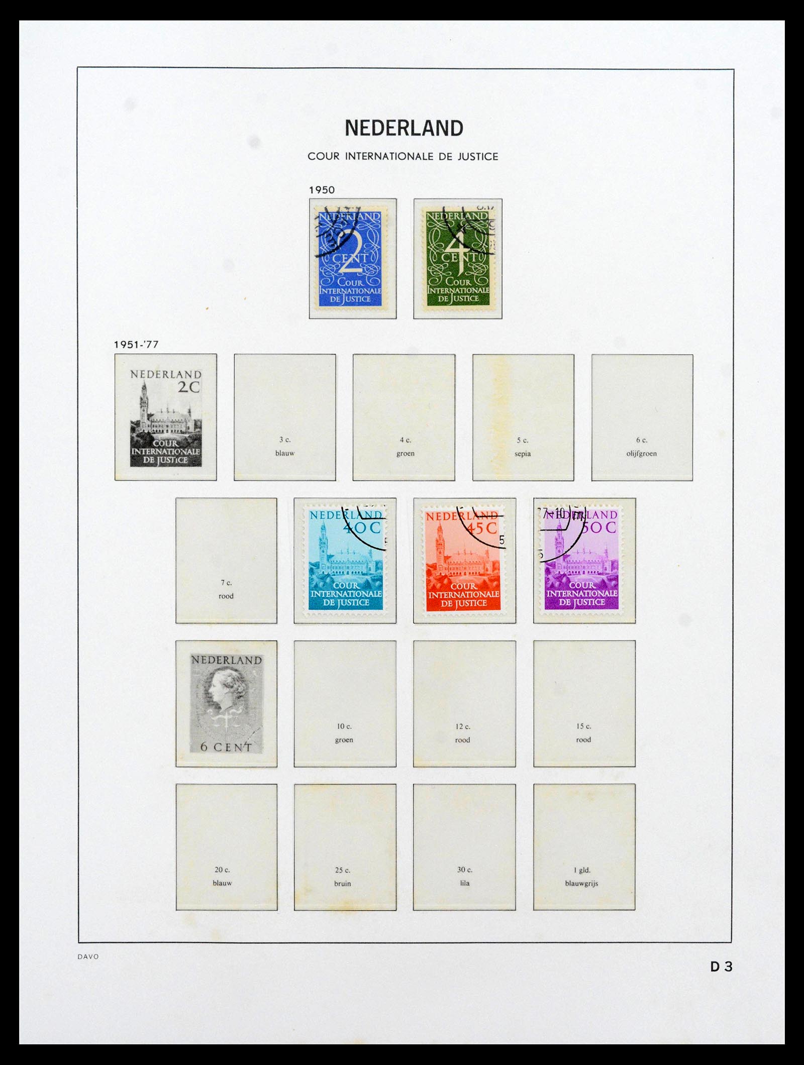 39035 0048 - Postzegelverzameling 39035 Nederland 1852-1968.
