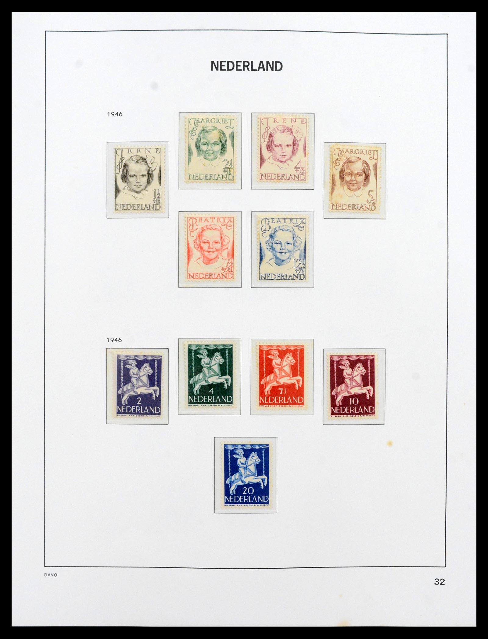 39035 0051 - Postzegelverzameling 39035 Nederland 1852-1968.