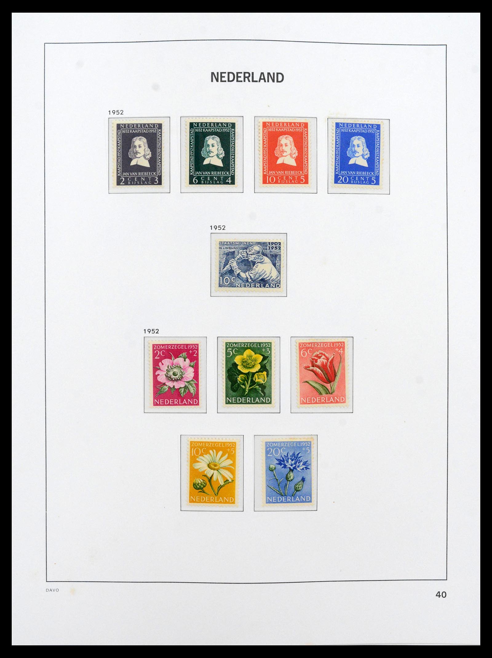 39035 0059 - Postzegelverzameling 39035 Nederland 1852-1968.