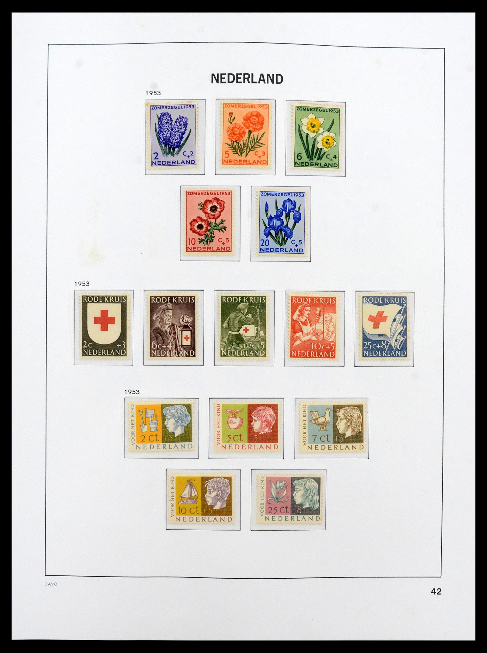 39035 0061 - Stamp collection 39035 Netherlands 1852-1968.