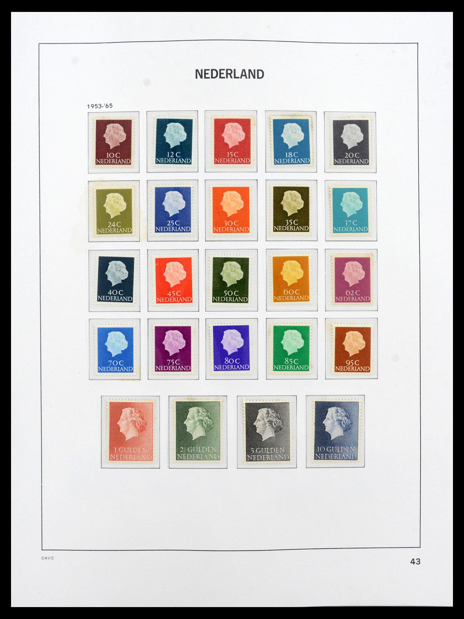 39035 0062 - Stamp collection 39035 Netherlands 1852-1968.