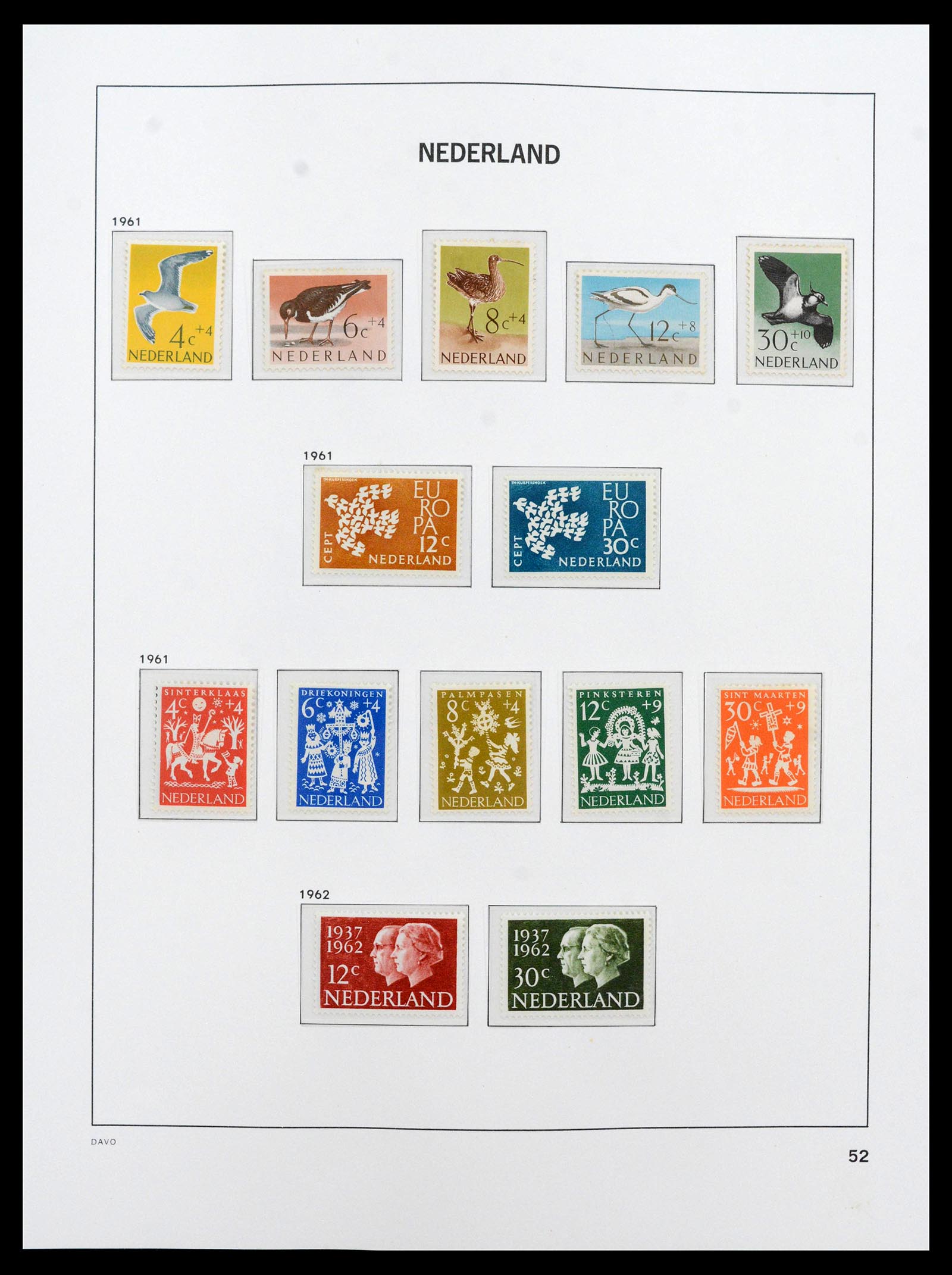 39035 0071 - Stamp collection 39035 Netherlands 1852-1968.
