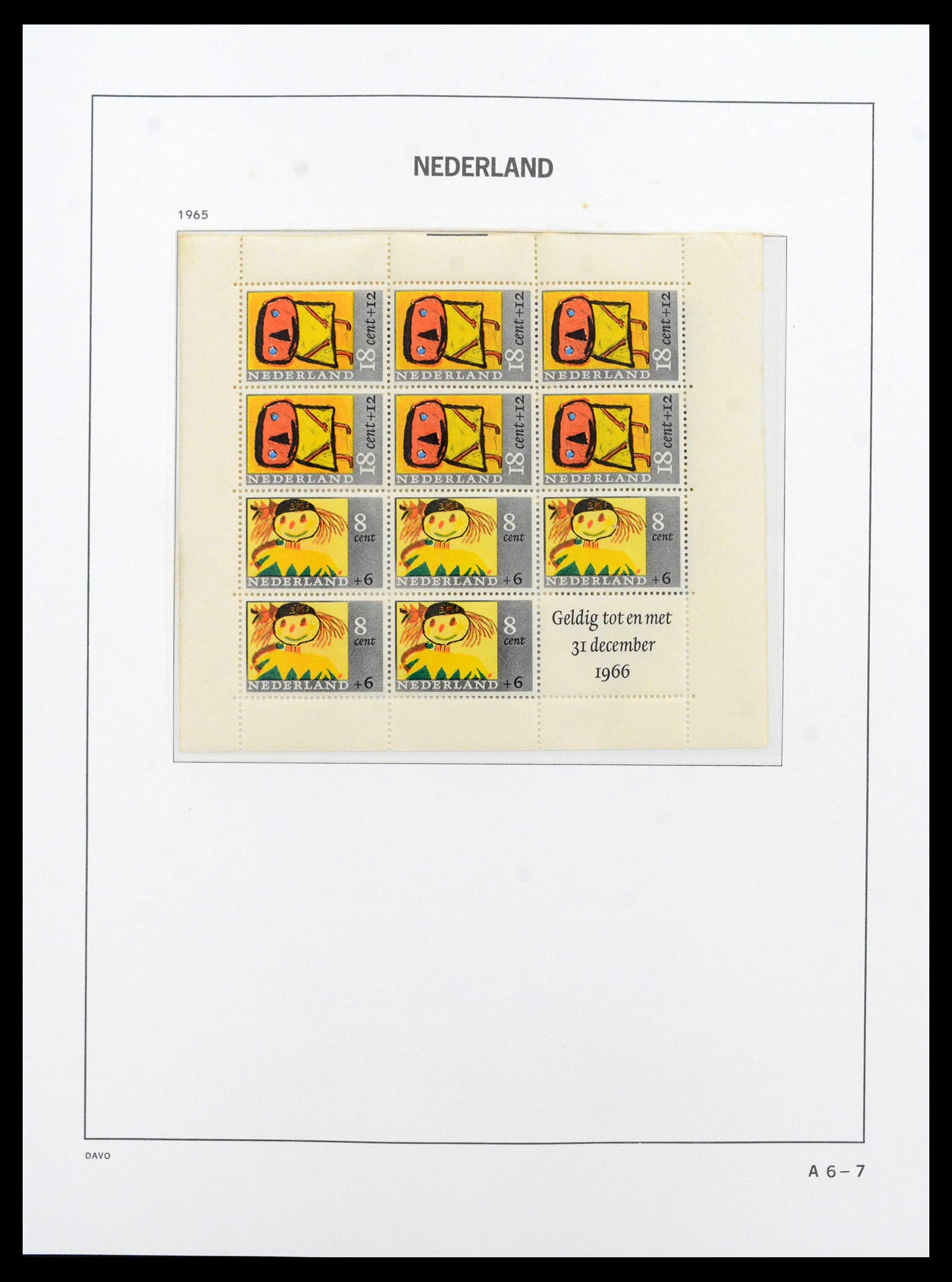 39035 0084 - Postzegelverzameling 39035 Nederland 1852-1968.
