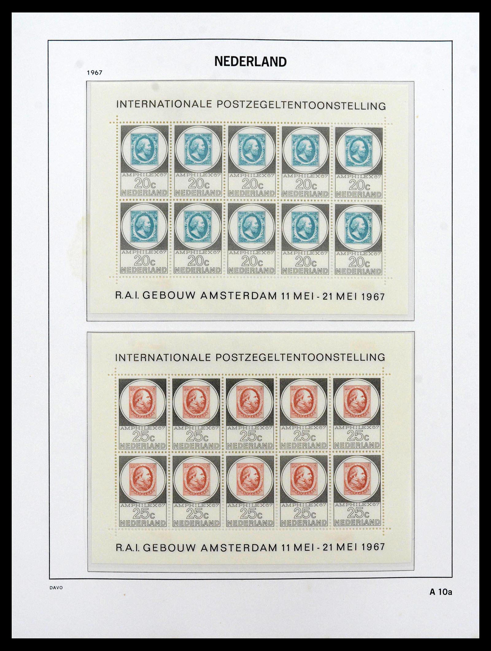 39035 0087 - Postzegelverzameling 39035 Nederland 1852-1968.