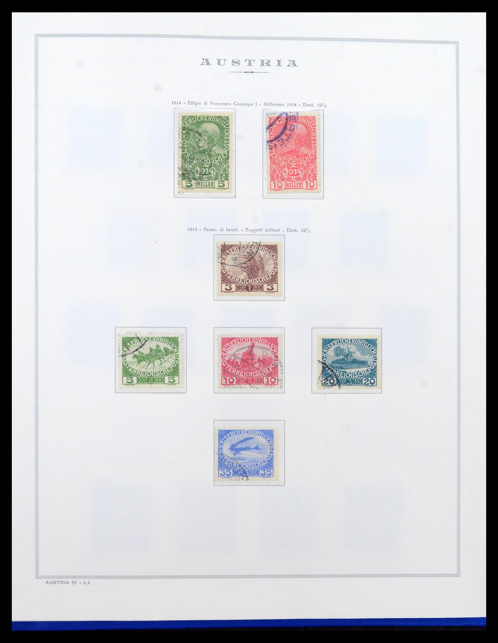 39038 0010 - Postzegelverzameling 39038 Oostenrijk 1850-1950.