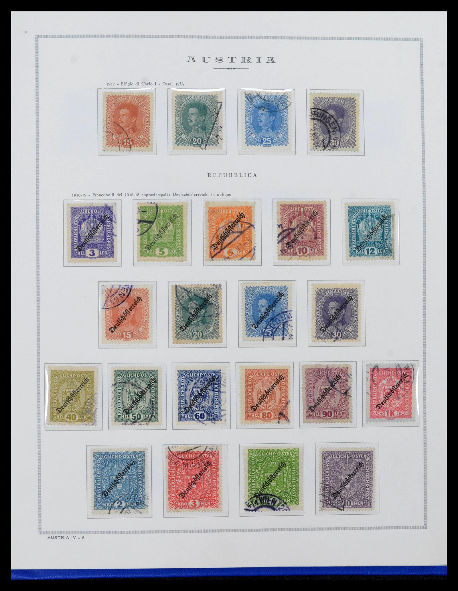 39038 0016 - Postzegelverzameling 39038 Oostenrijk 1850-1950.