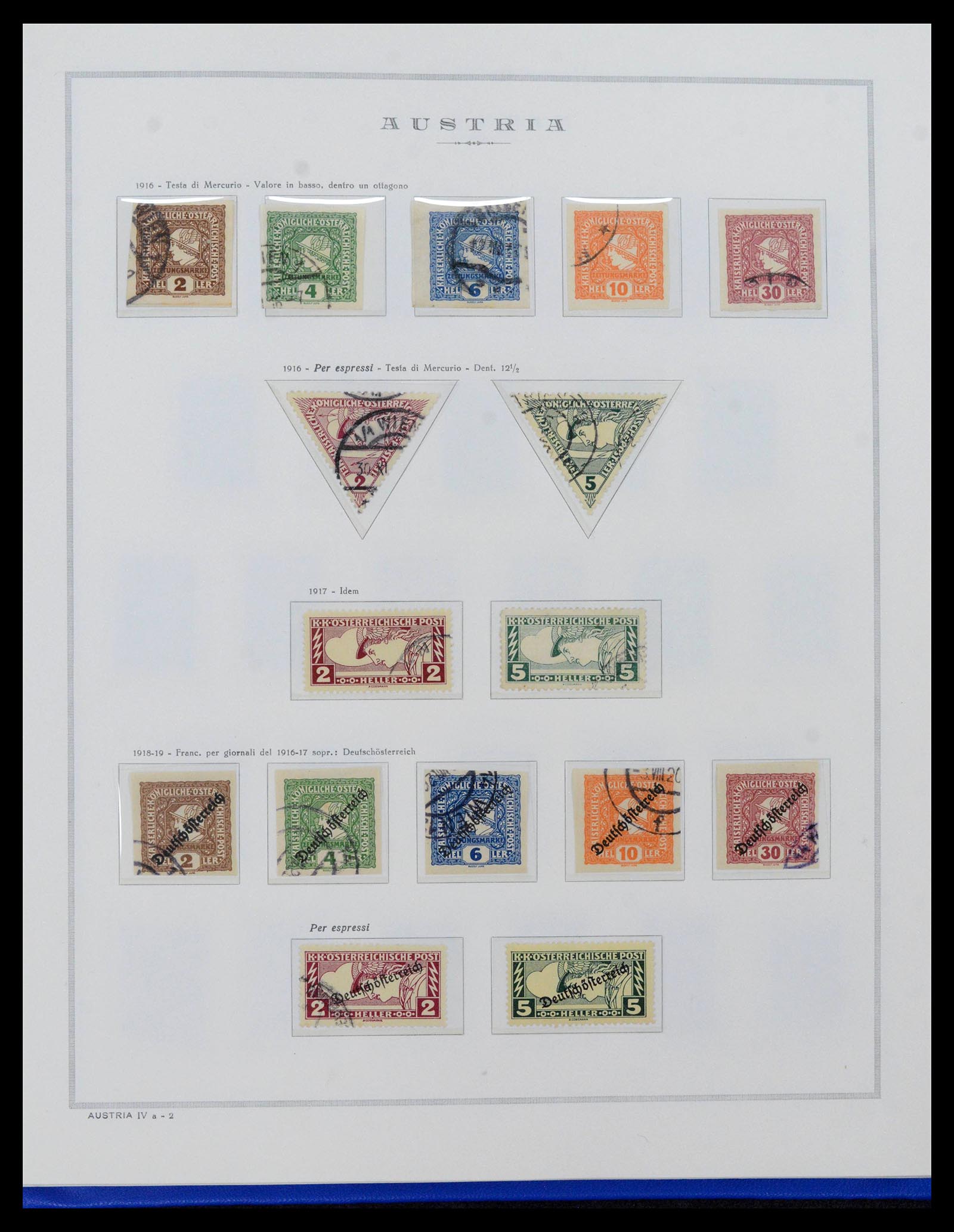 39038 0017 - Postzegelverzameling 39038 Oostenrijk 1850-1950.