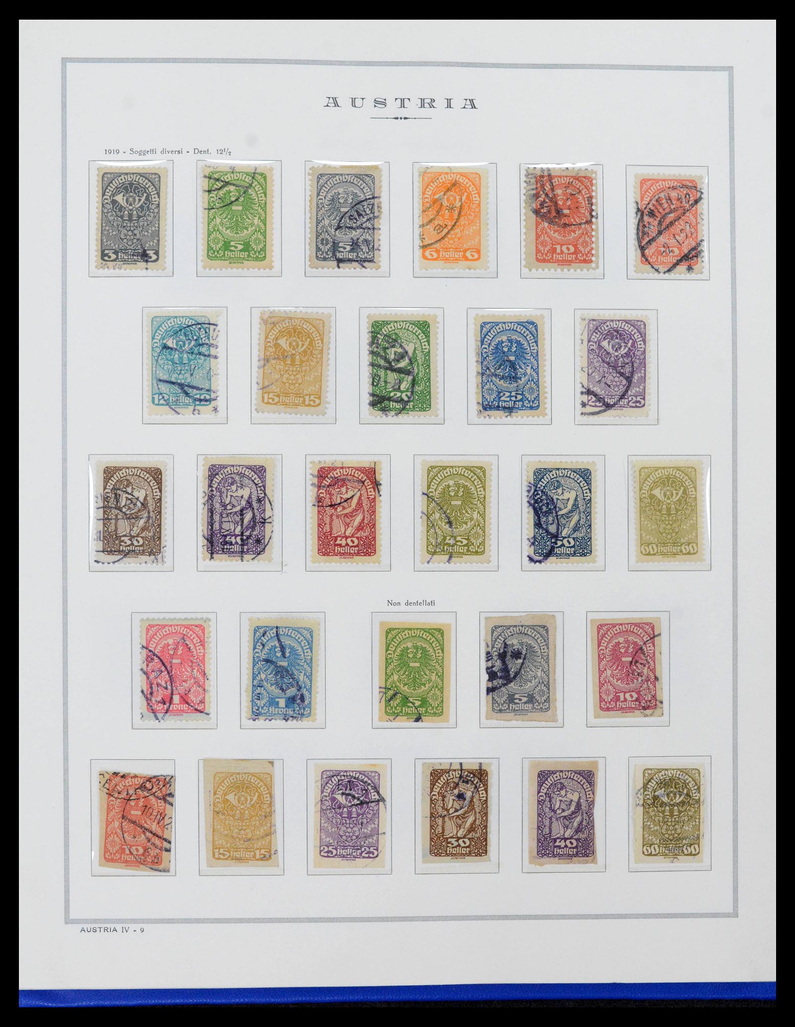 39038 0018 - Postzegelverzameling 39038 Oostenrijk 1850-1950.