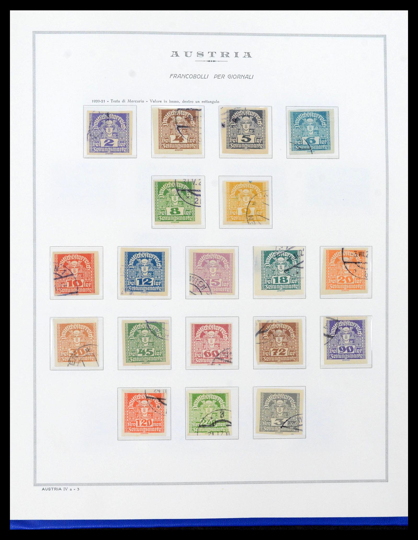 39038 0019 - Postzegelverzameling 39038 Oostenrijk 1850-1950.