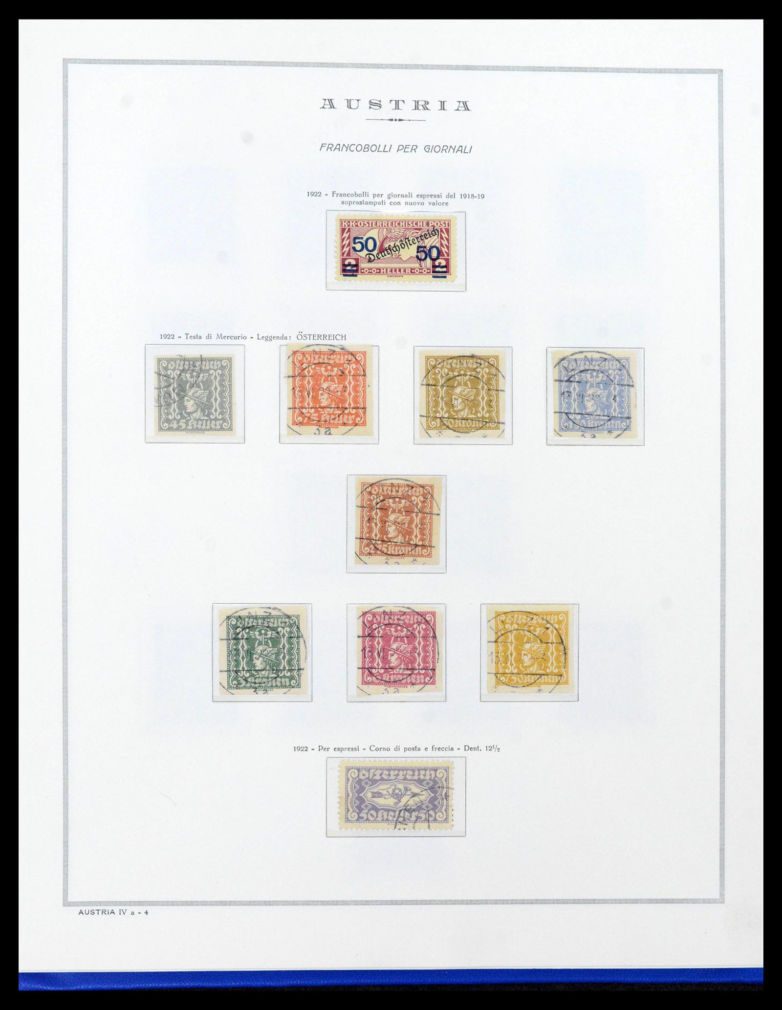 39038 0024 - Stamp collection 39038 Austria 1850-1950.