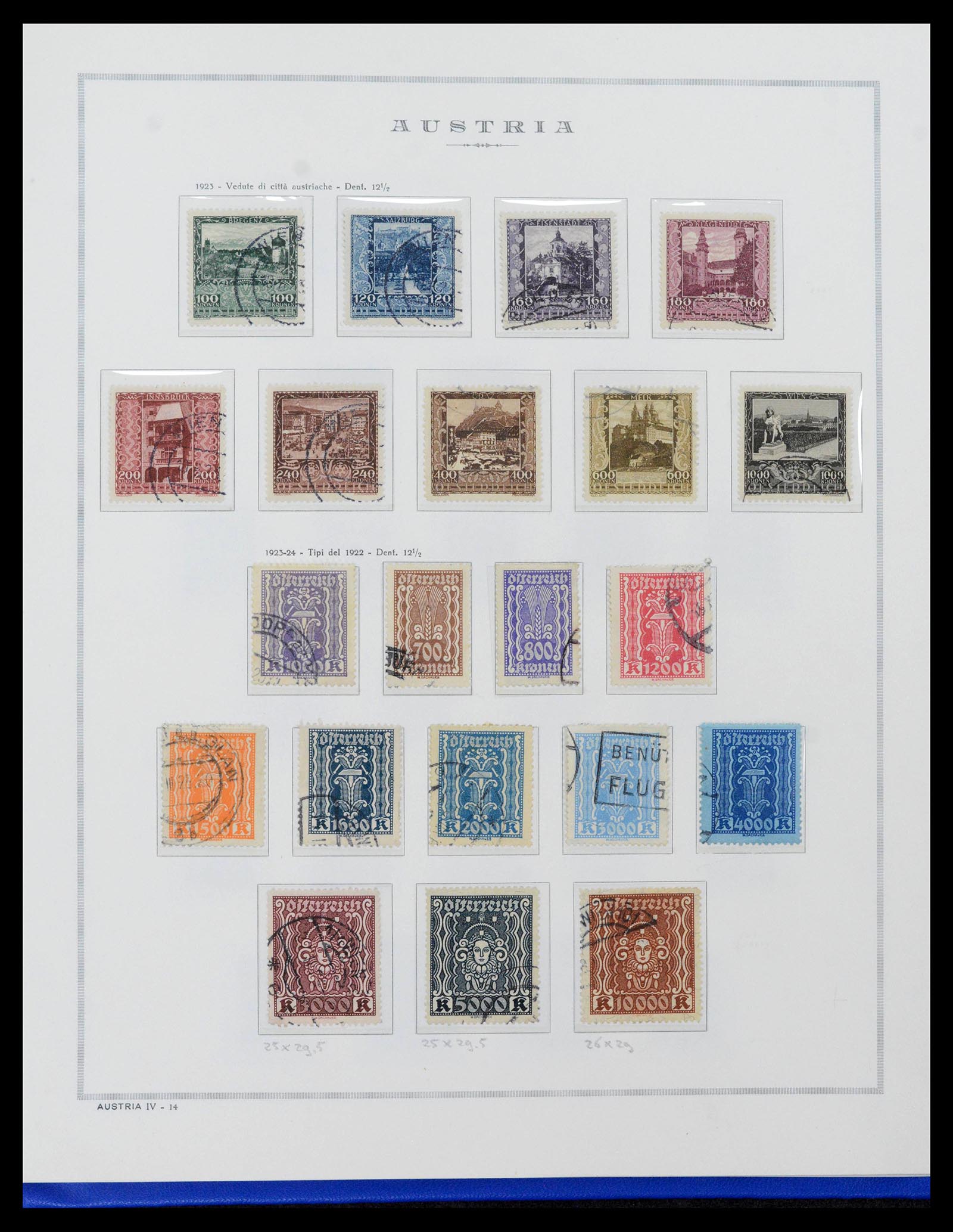 39038 0028 - Stamp collection 39038 Austria 1850-1950.