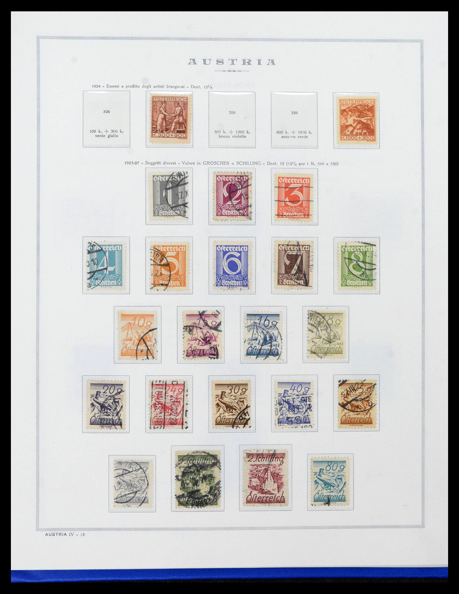 39038 0029 - Stamp collection 39038 Austria 1850-1950.