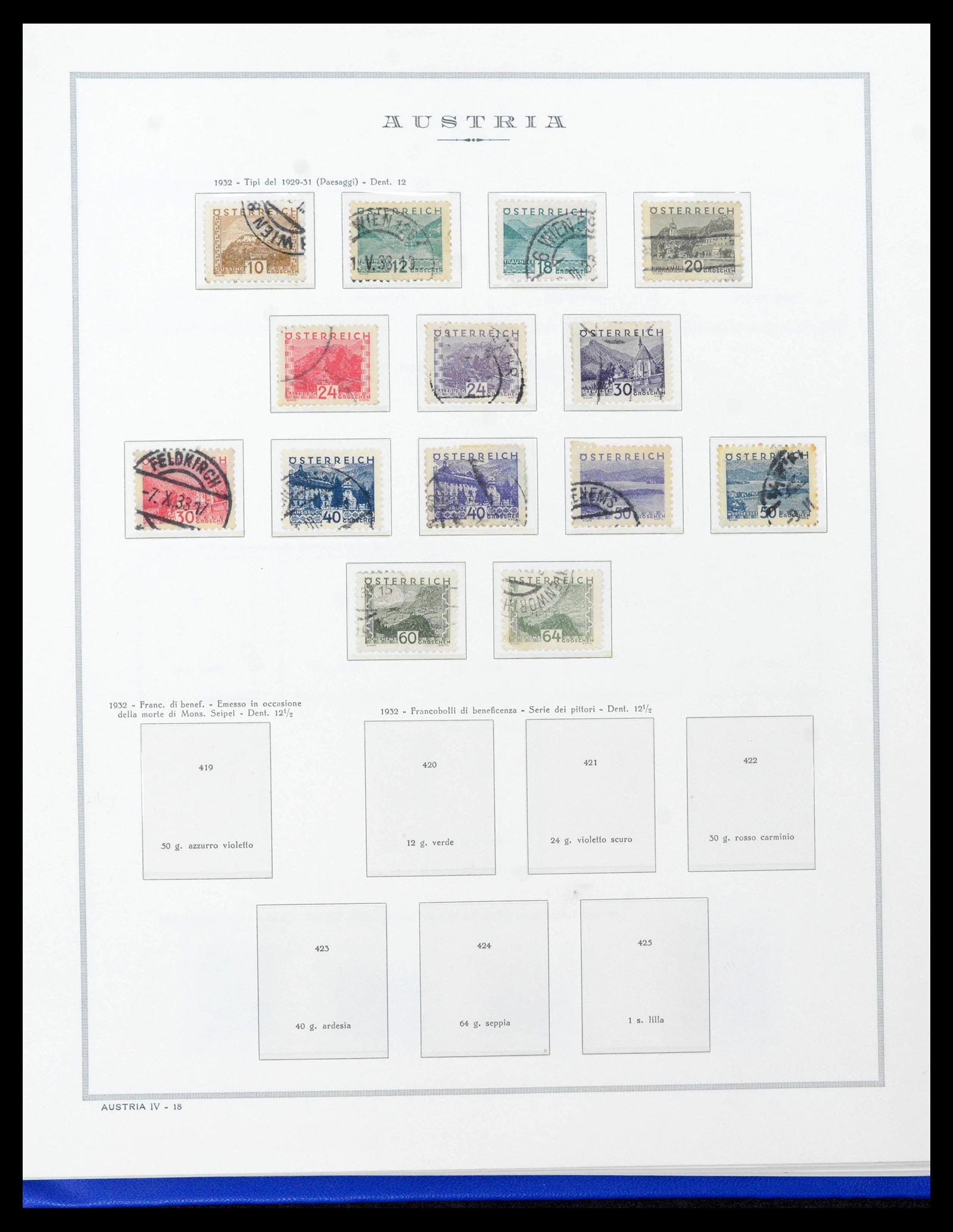 39038 0034 - Stamp collection 39038 Austria 1850-1950.