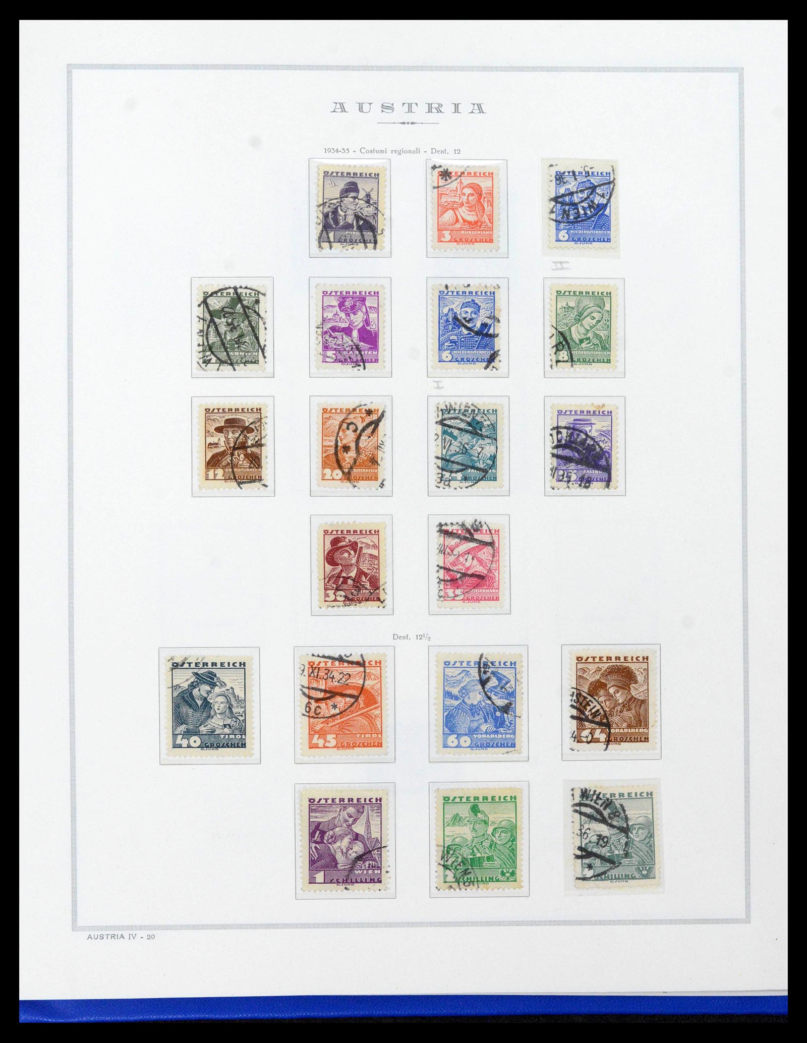 39038 0036 - Stamp collection 39038 Austria 1850-1950.