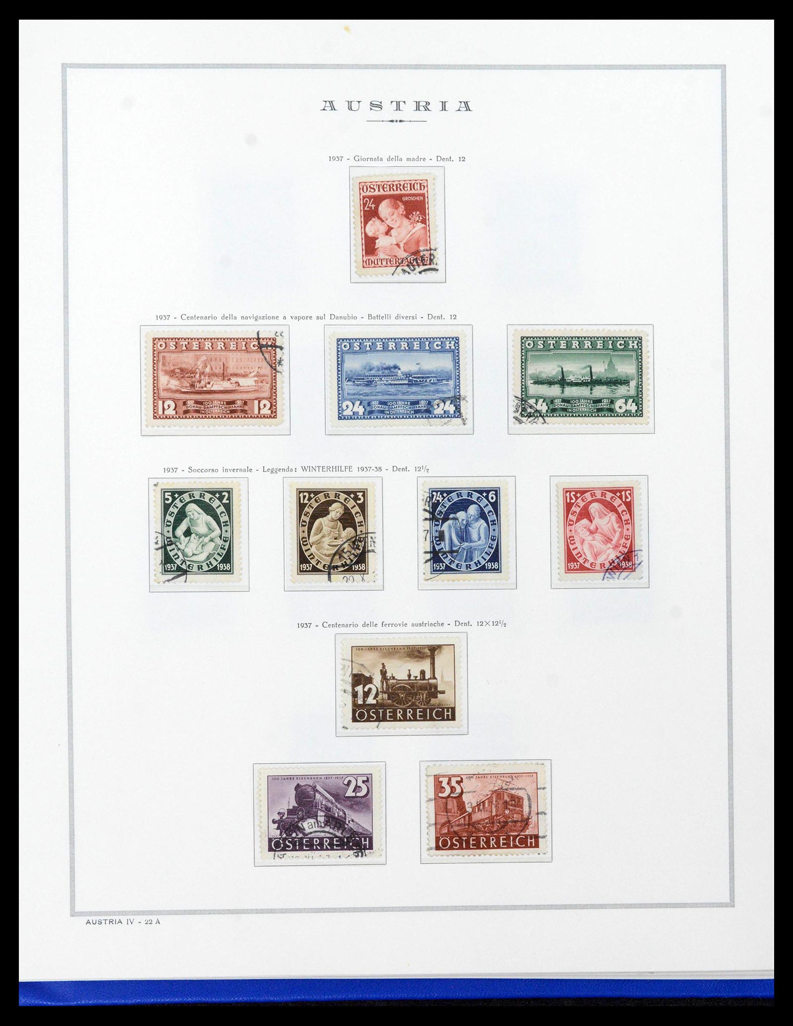 39038 0041 - Stamp collection 39038 Austria 1850-1950.