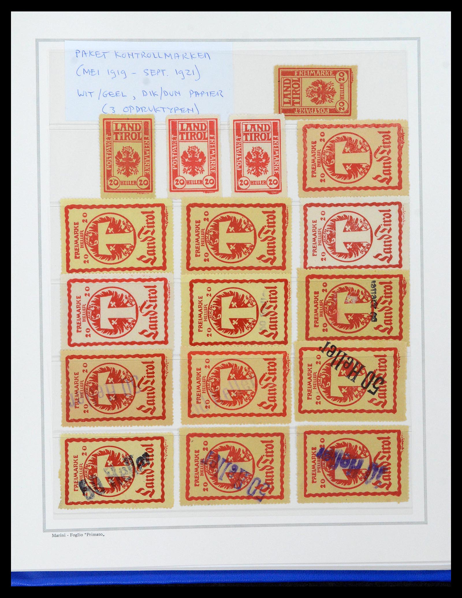 39038 0054 - Stamp collection 39038 Austria 1850-1950.