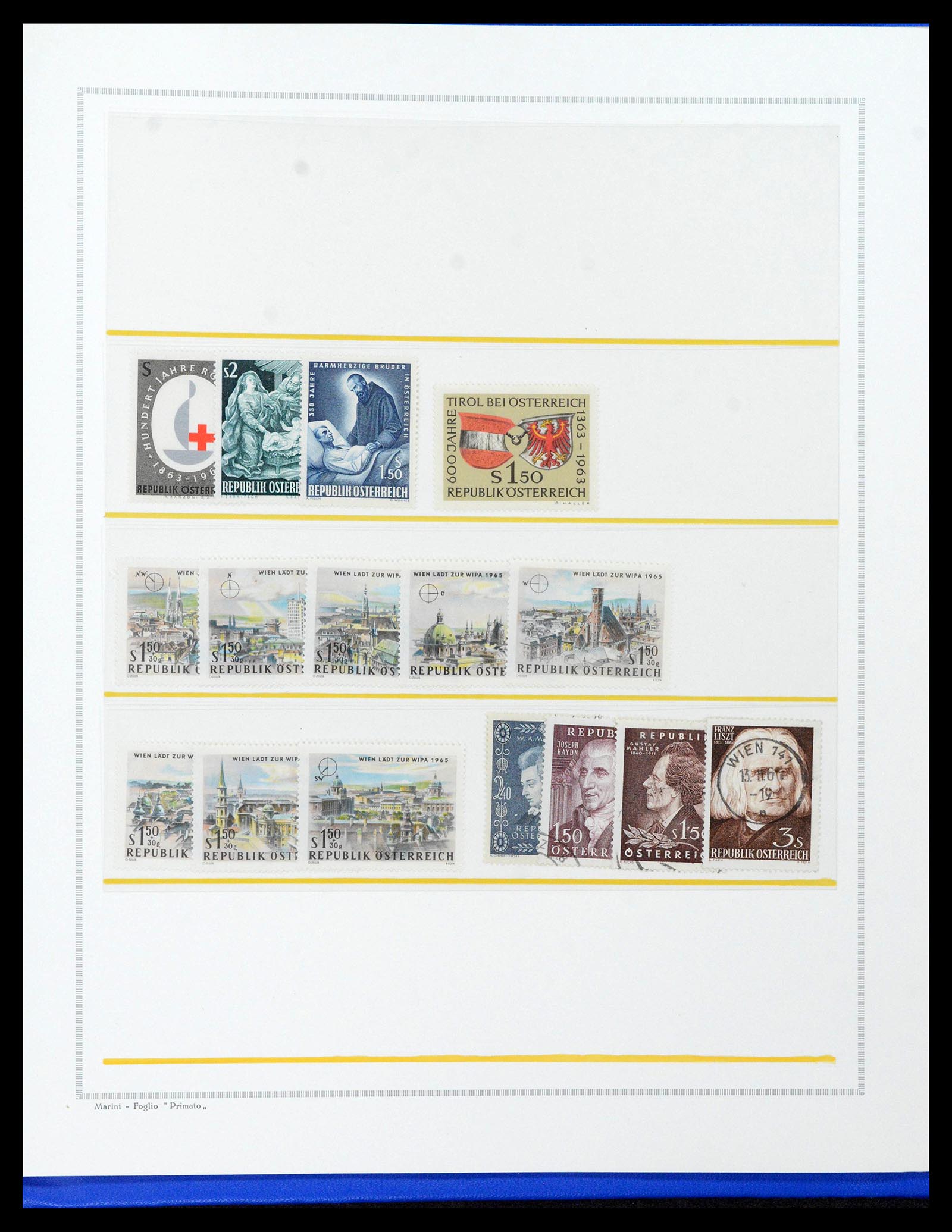 39038 0061 - Postzegelverzameling 39038 Oostenrijk 1850-1950.
