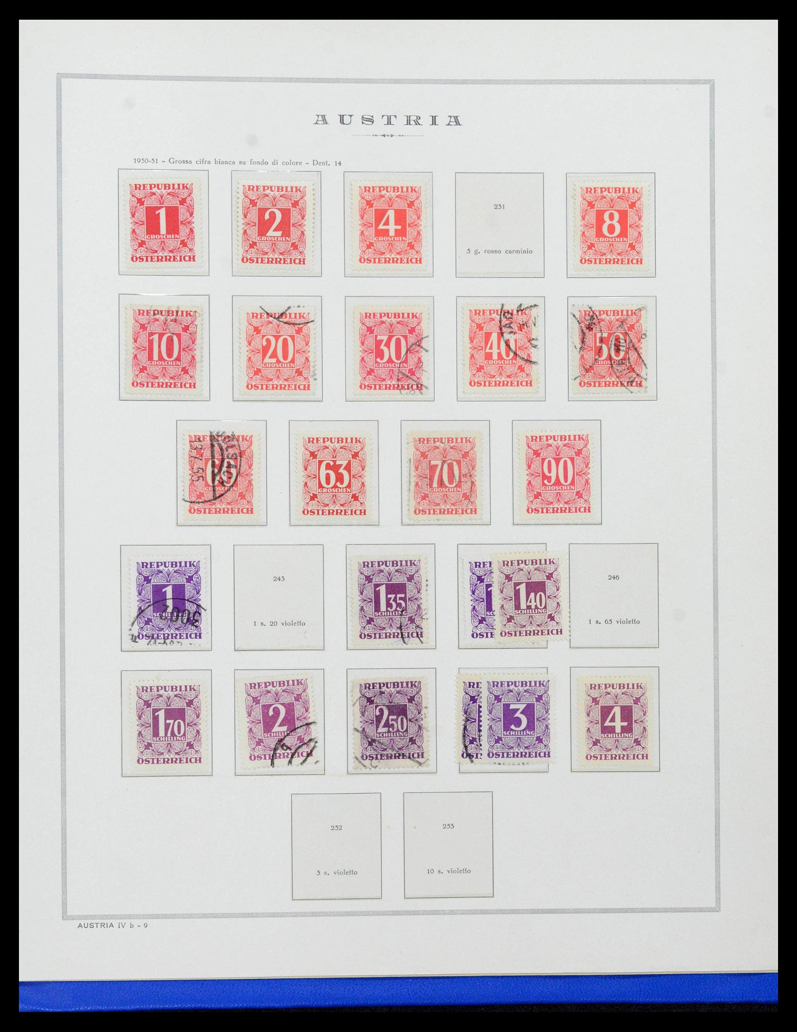 39038 0063 - Stamp collection 39038 Austria 1850-1950.