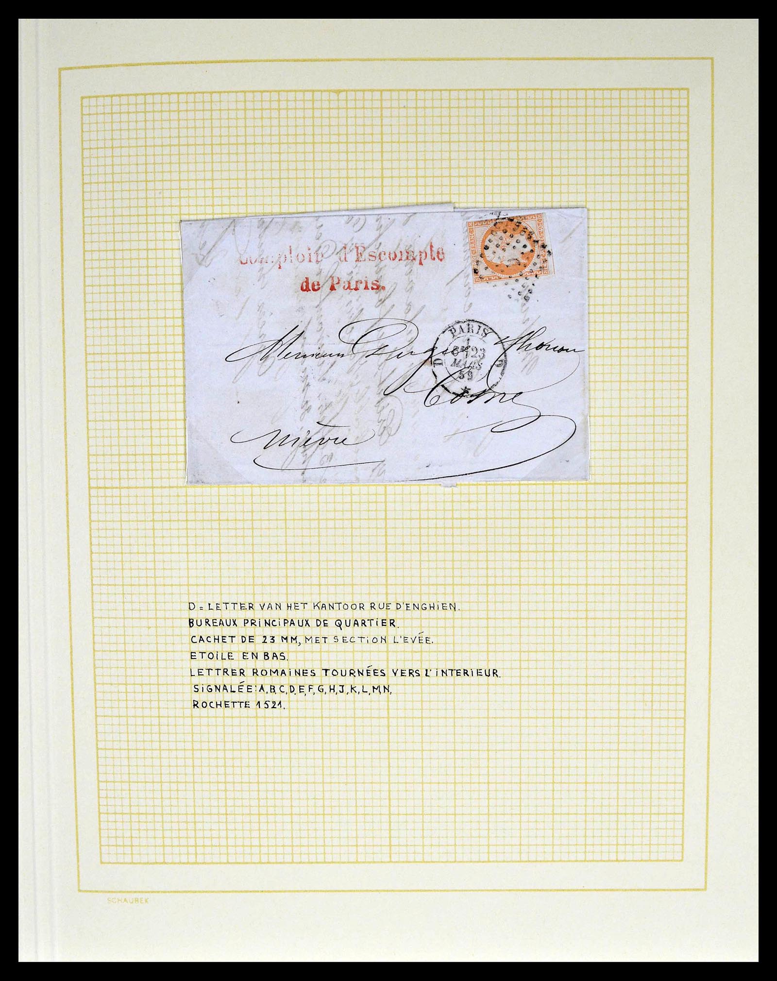 39039 0004 - Stamp collection 39039 France covers 1848-1902.