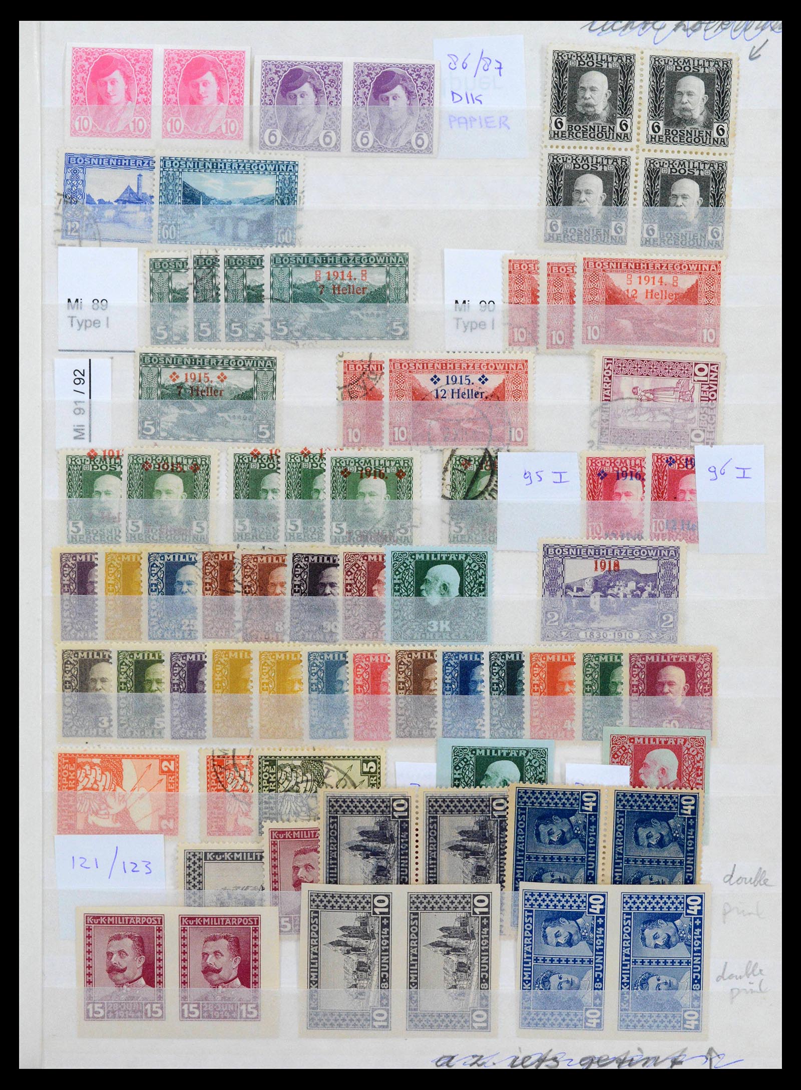 39044 0003 - Postzegelverzameling 39044 Europese landen 1900-1945.