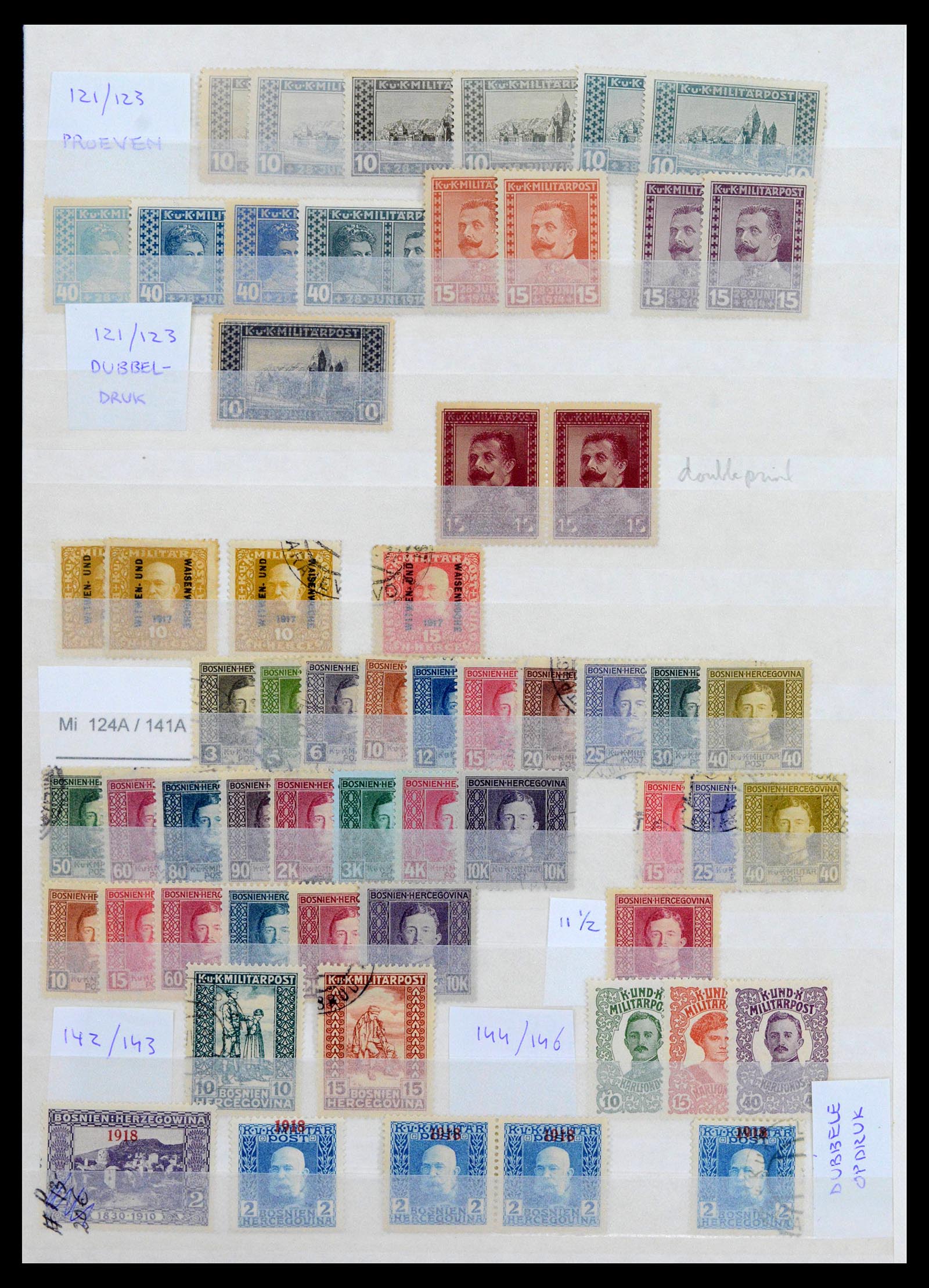 39044 0004 - Postzegelverzameling 39044 Europese landen 1900-1945.