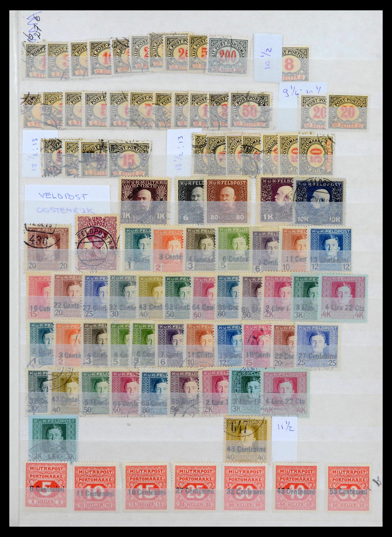 39044 0005 - Postzegelverzameling 39044 Europese landen 1900-1945.