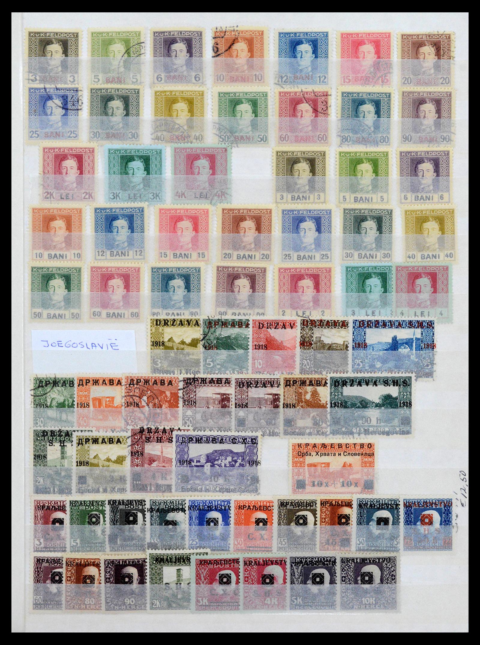 39044 0007 - Postzegelverzameling 39044 Europese landen 1900-1945.