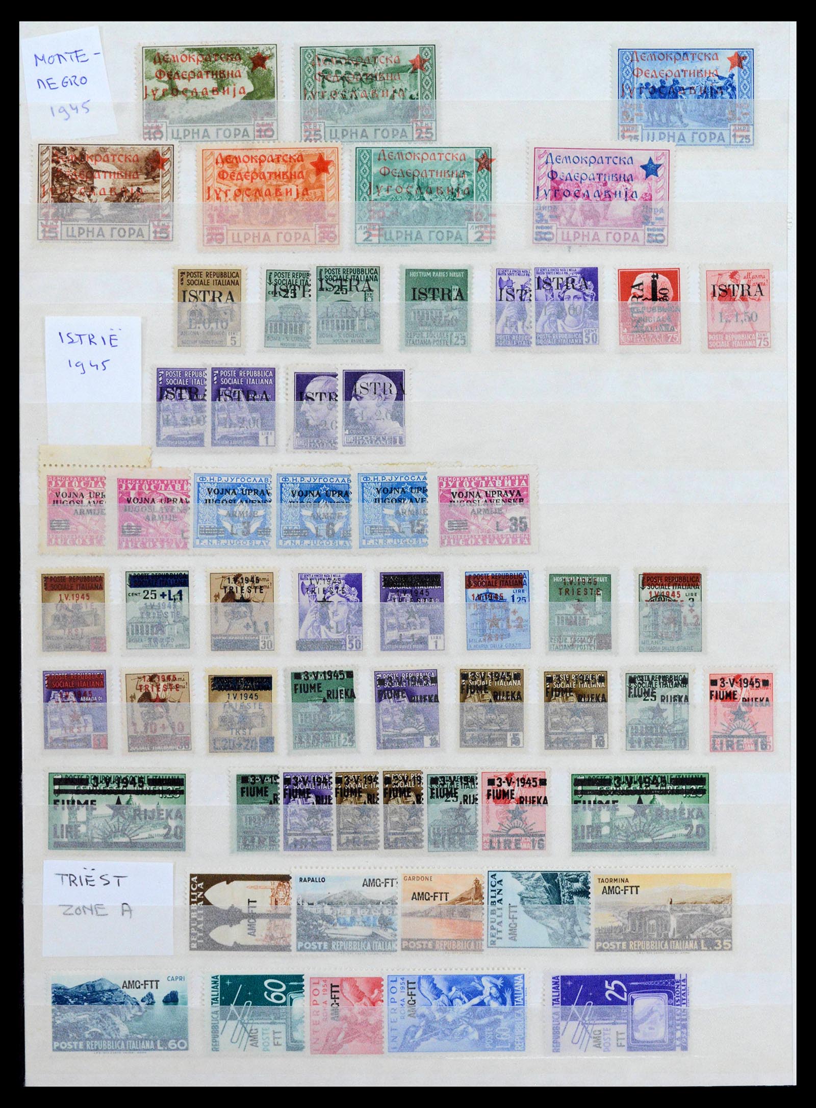 39044 0016 - Postzegelverzameling 39044 Europese landen 1900-1945.