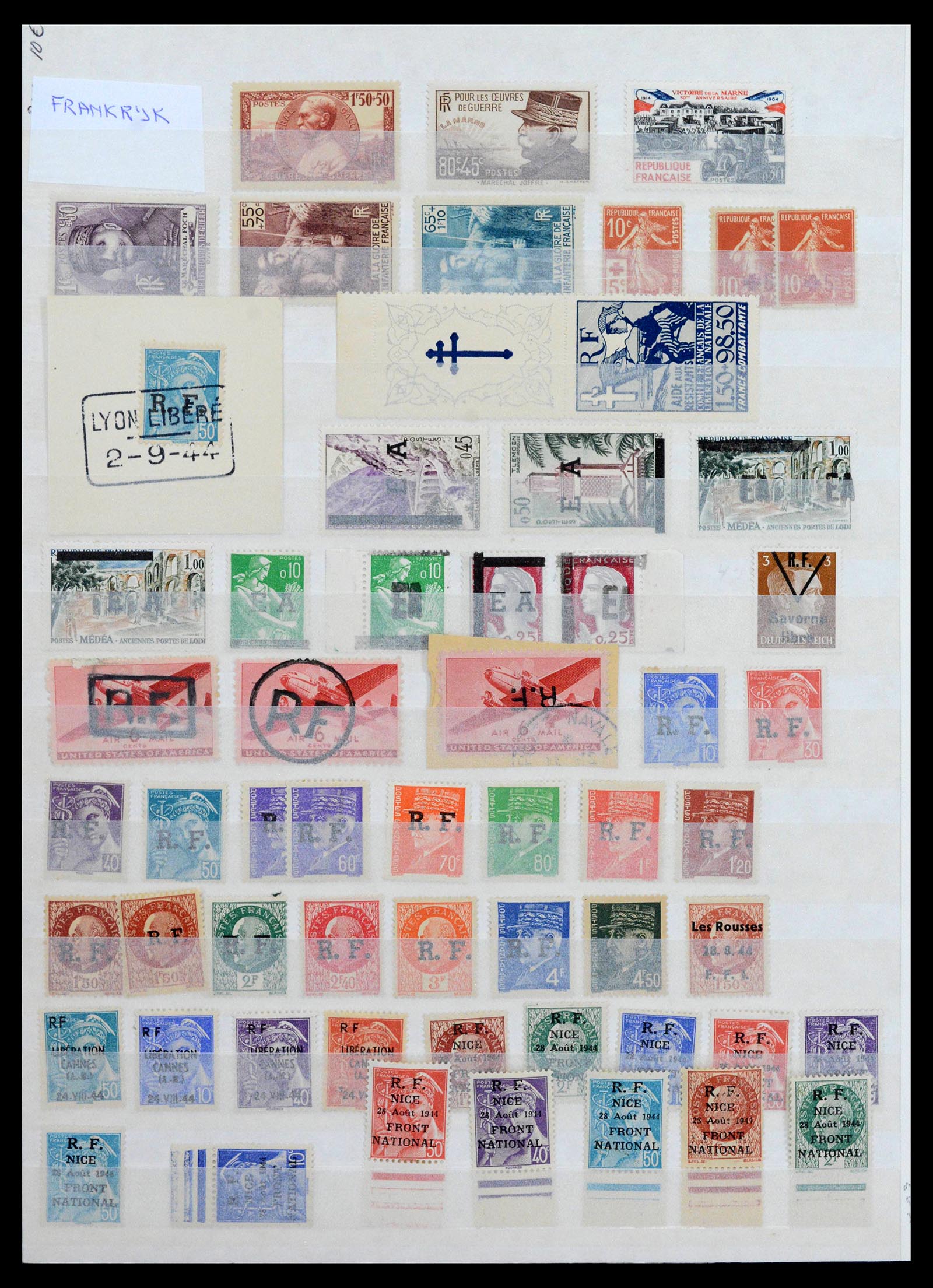 39044 0018 - Postzegelverzameling 39044 Europese landen 1900-1945.