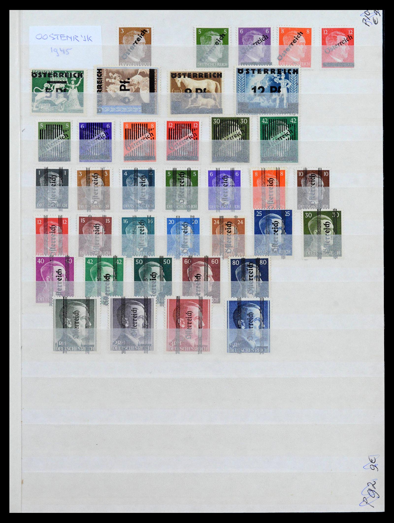 39044 0019 - Postzegelverzameling 39044 Europese landen 1900-1945.