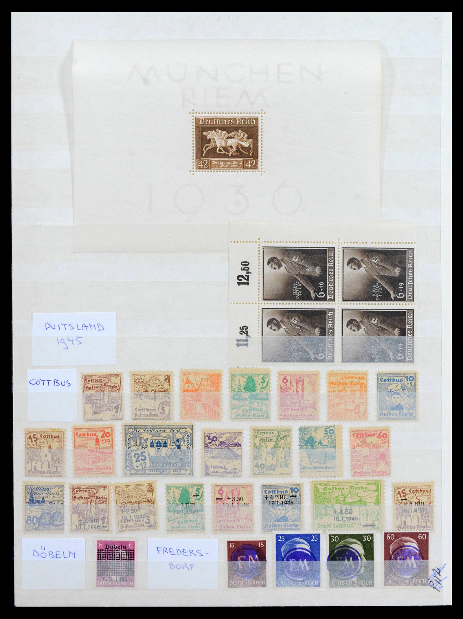 39044 0022 - Stamp collection 39044 European countries 1900-1945.