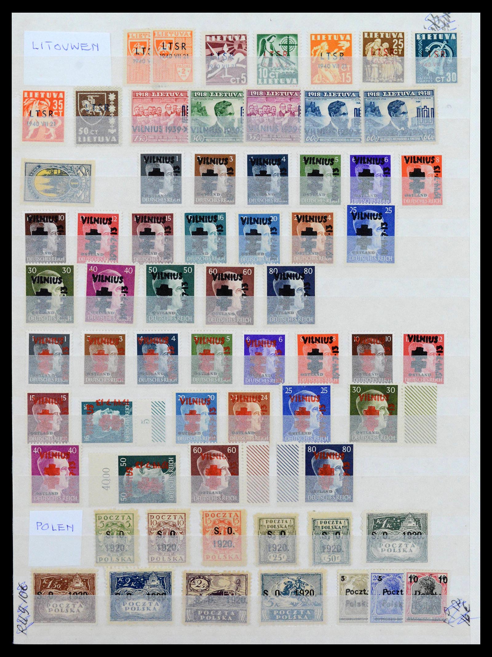 39044 0026 - Stamp collection 39044 European countries 1900-1945.