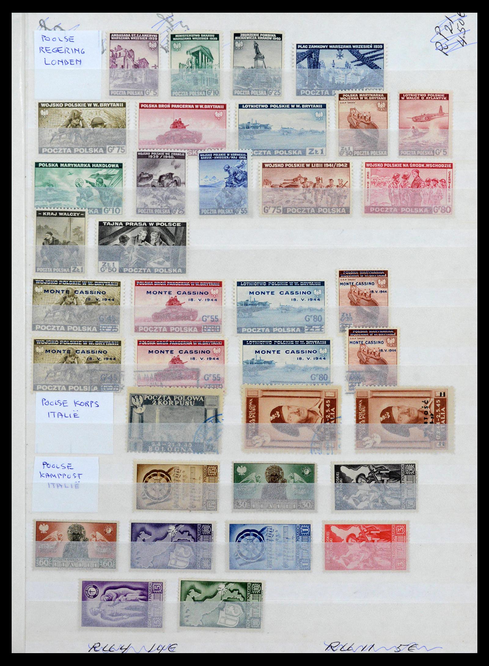39044 0027 - Stamp collection 39044 European countries 1900-1945.