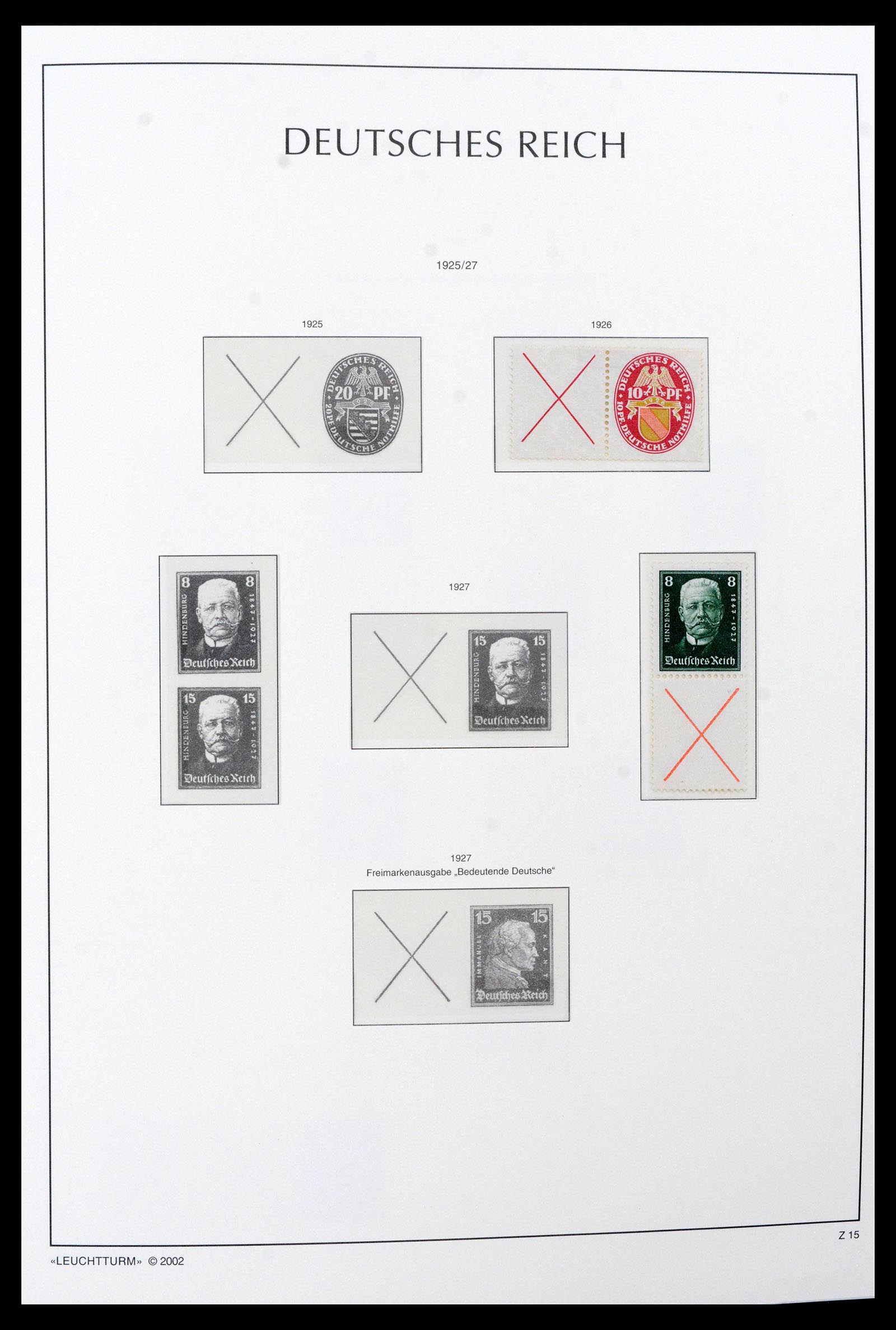 39045 0015 - Postzegelverzameling 39045 Duitse Rijk combinaties 1913-1941.