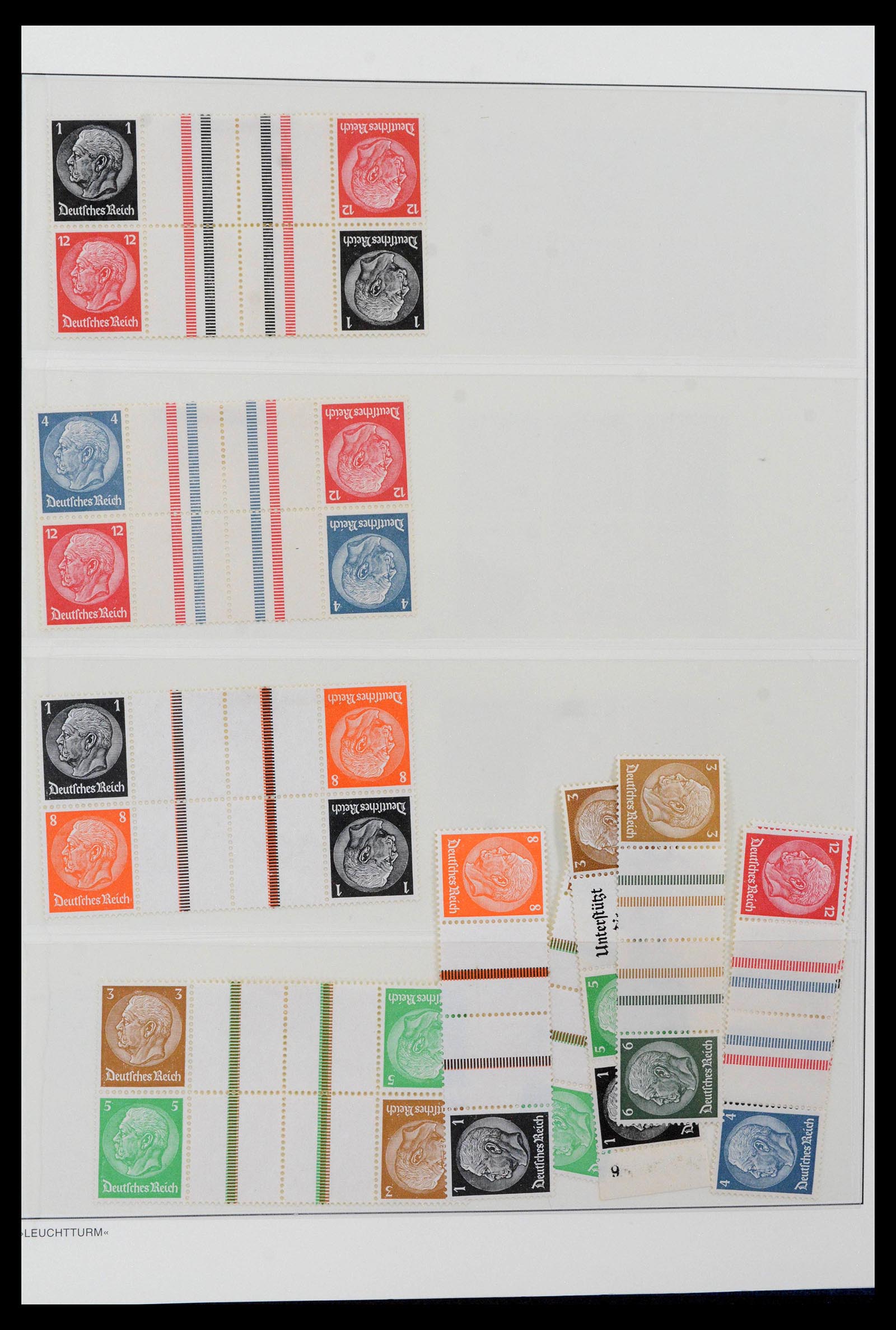 39045 0056 - Postzegelverzameling 39045 Duitse Rijk combinaties 1913-1941.