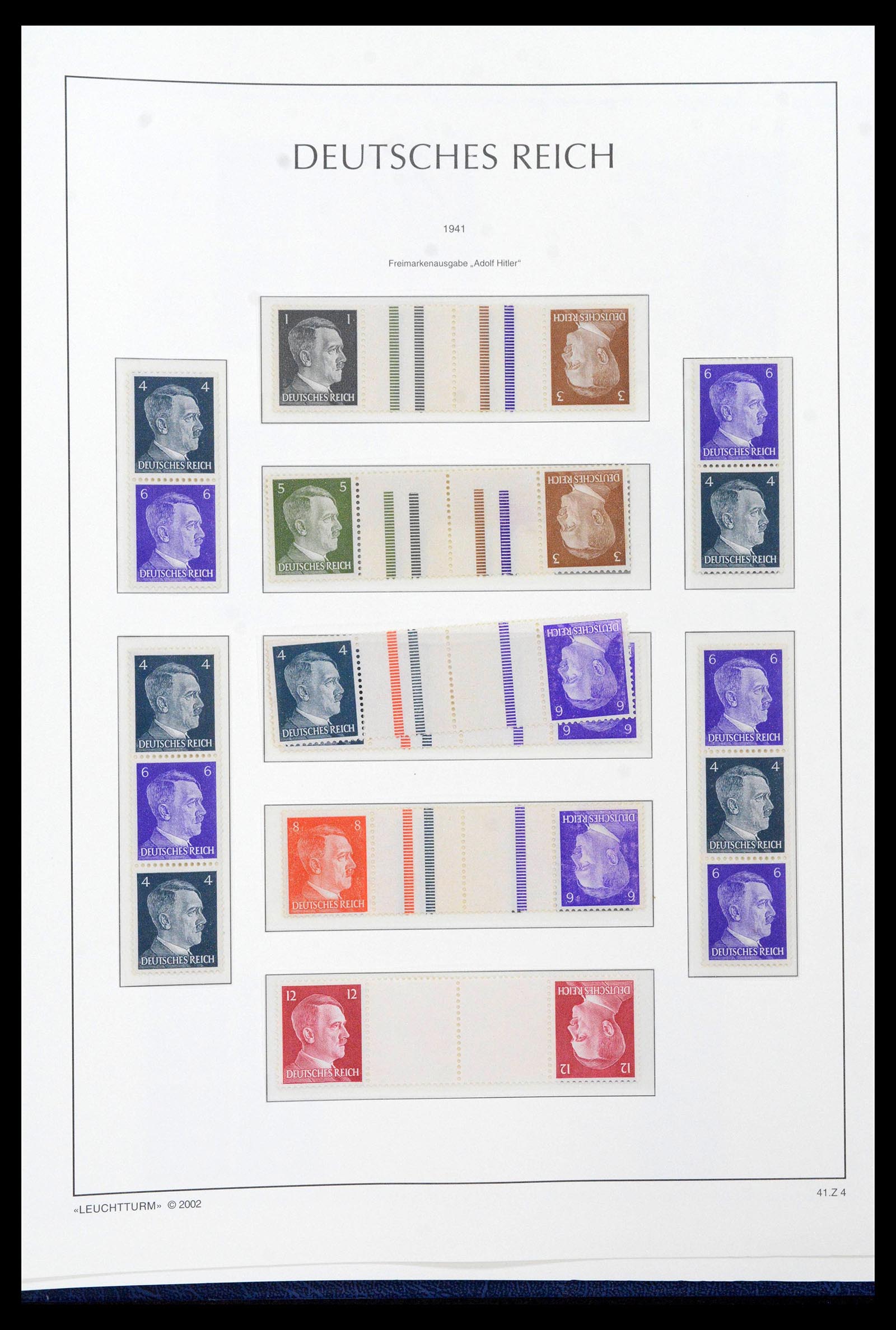 39045 0085 - Postzegelverzameling 39045 Duitse Rijk combinaties 1913-1941.