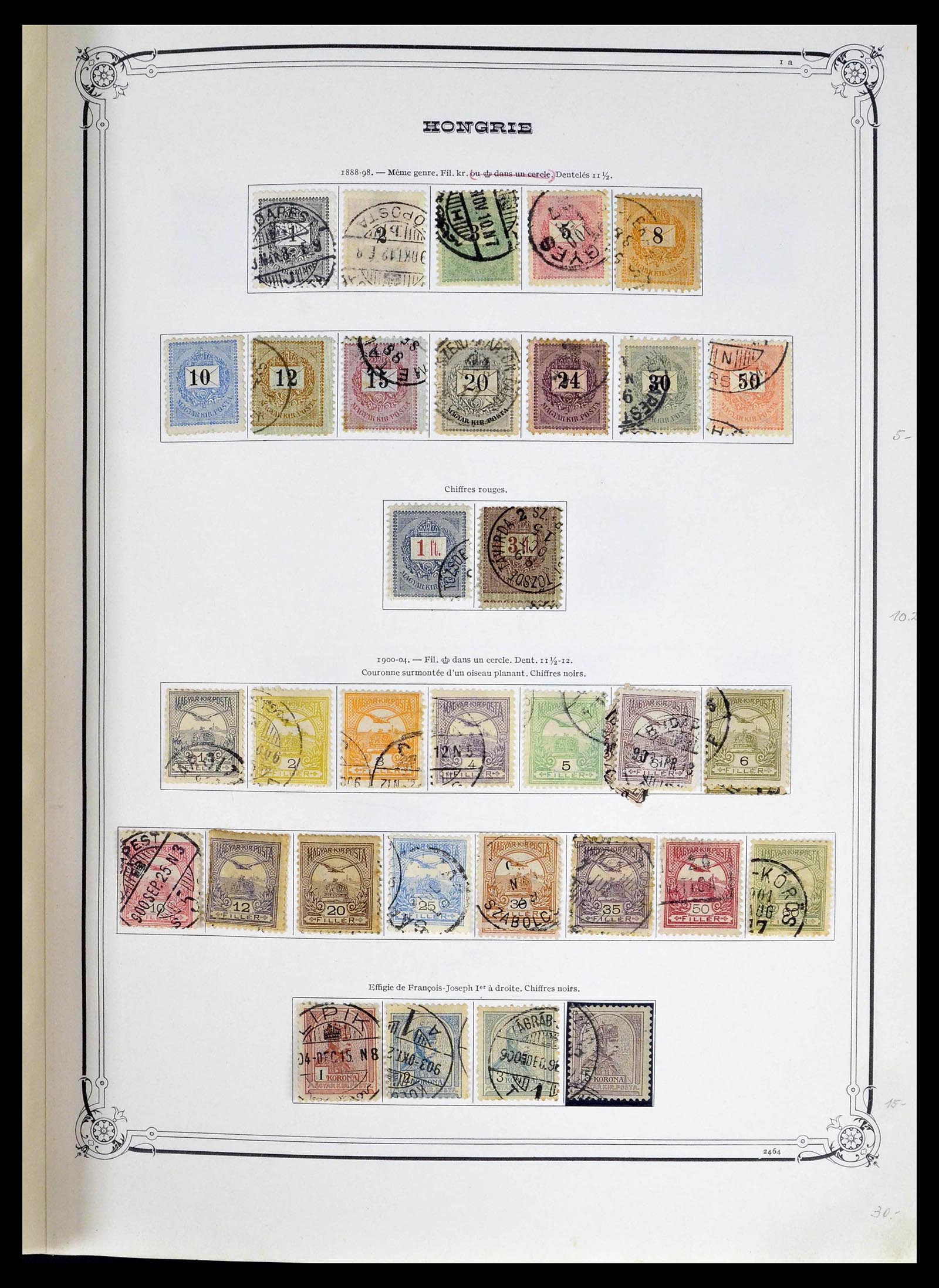 39050 0003 - Postzegelverzameling 39050 Hongarije 1871-1963.