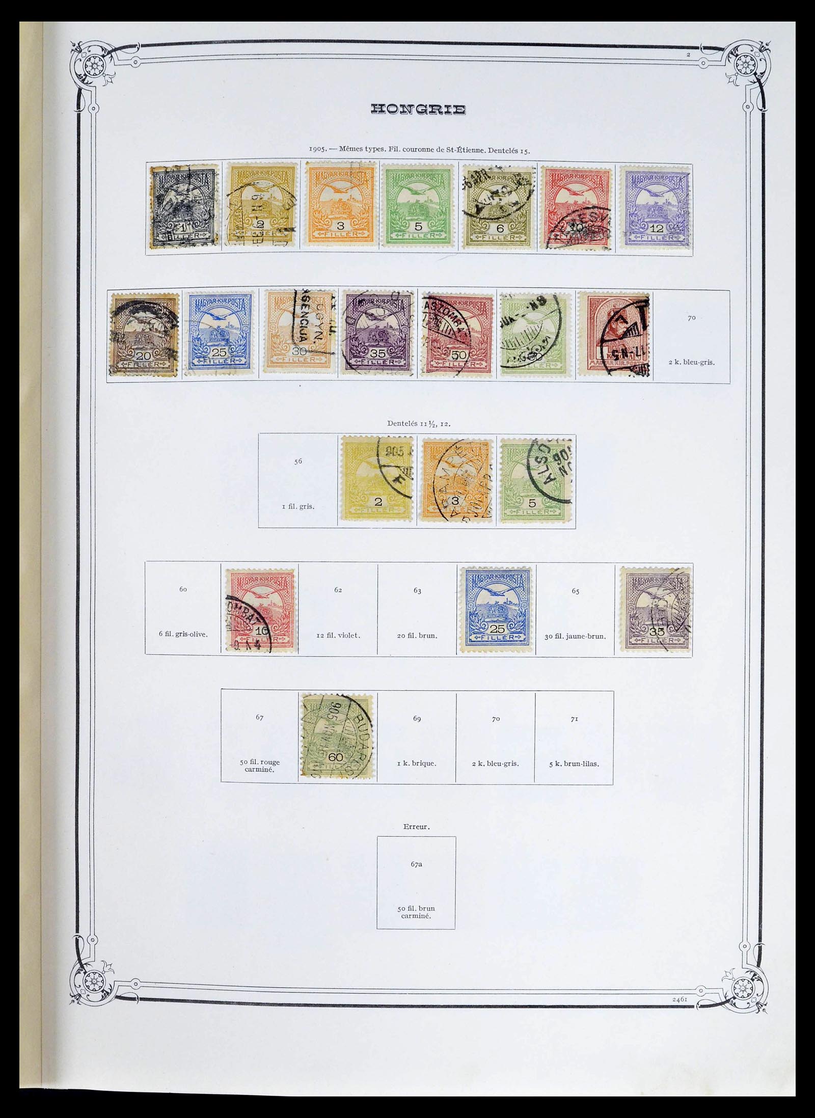 39050 0004 - Postzegelverzameling 39050 Hongarije 1871-1963.