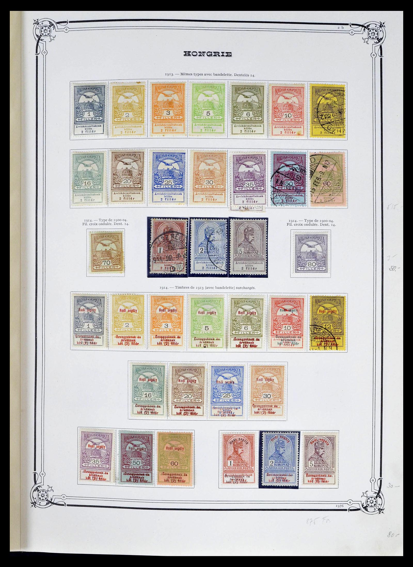 39050 0006 - Postzegelverzameling 39050 Hongarije 1871-1963.