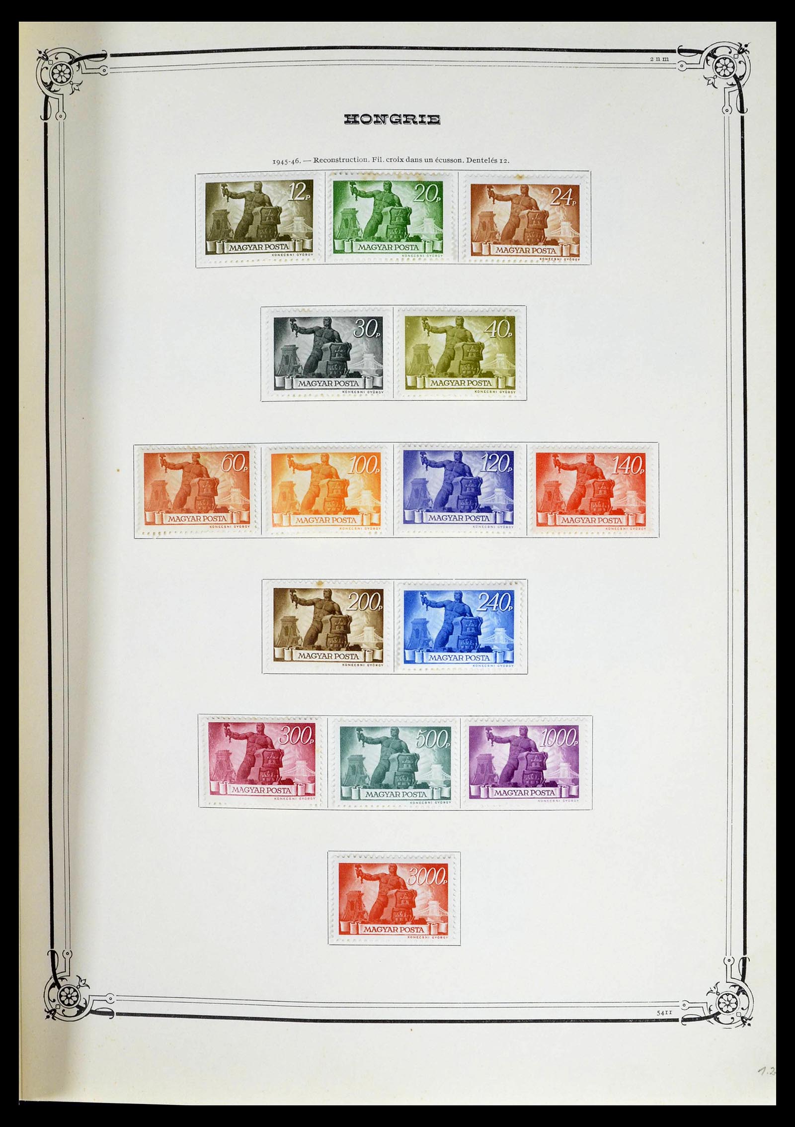 39050 0029 - Postzegelverzameling 39050 Hongarije 1871-1963.